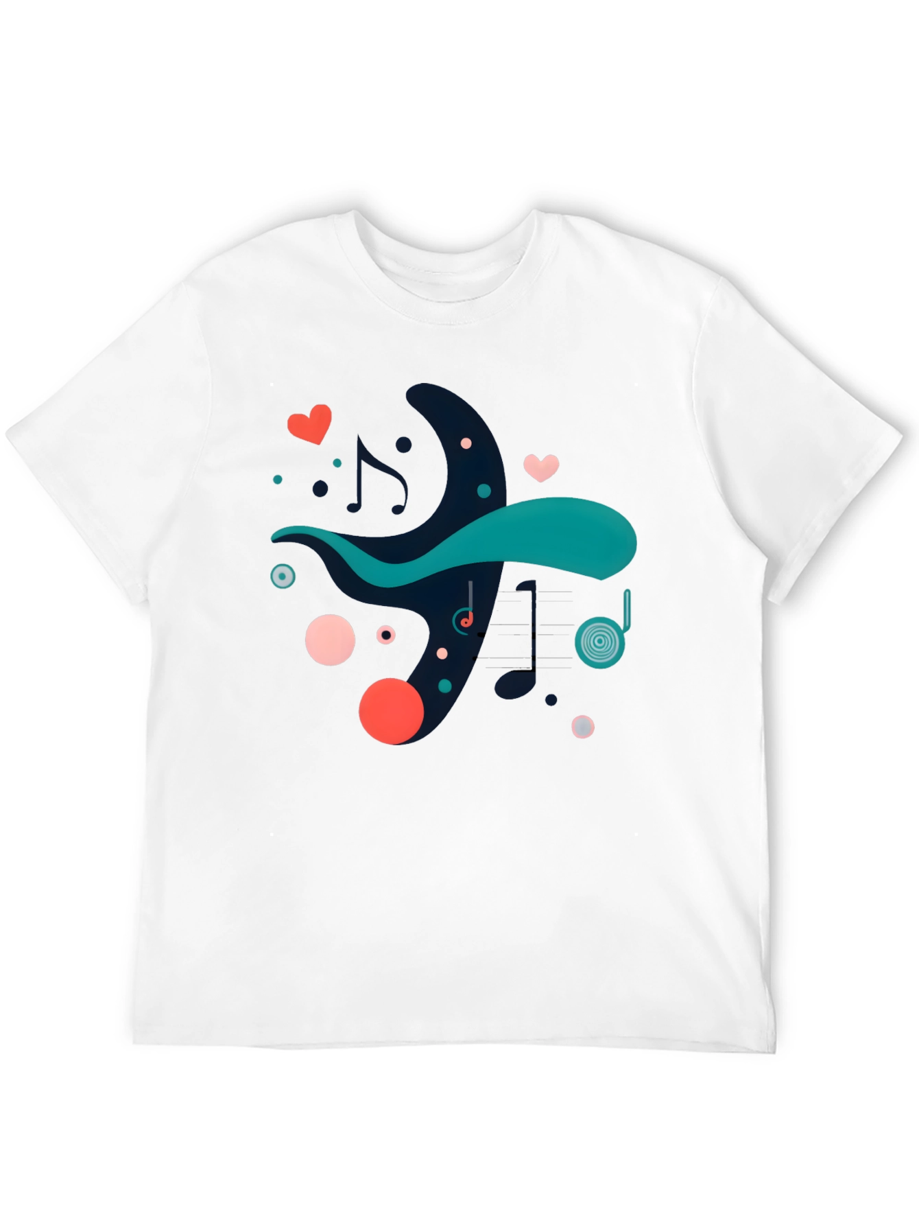 Abstract Music Lover Tee