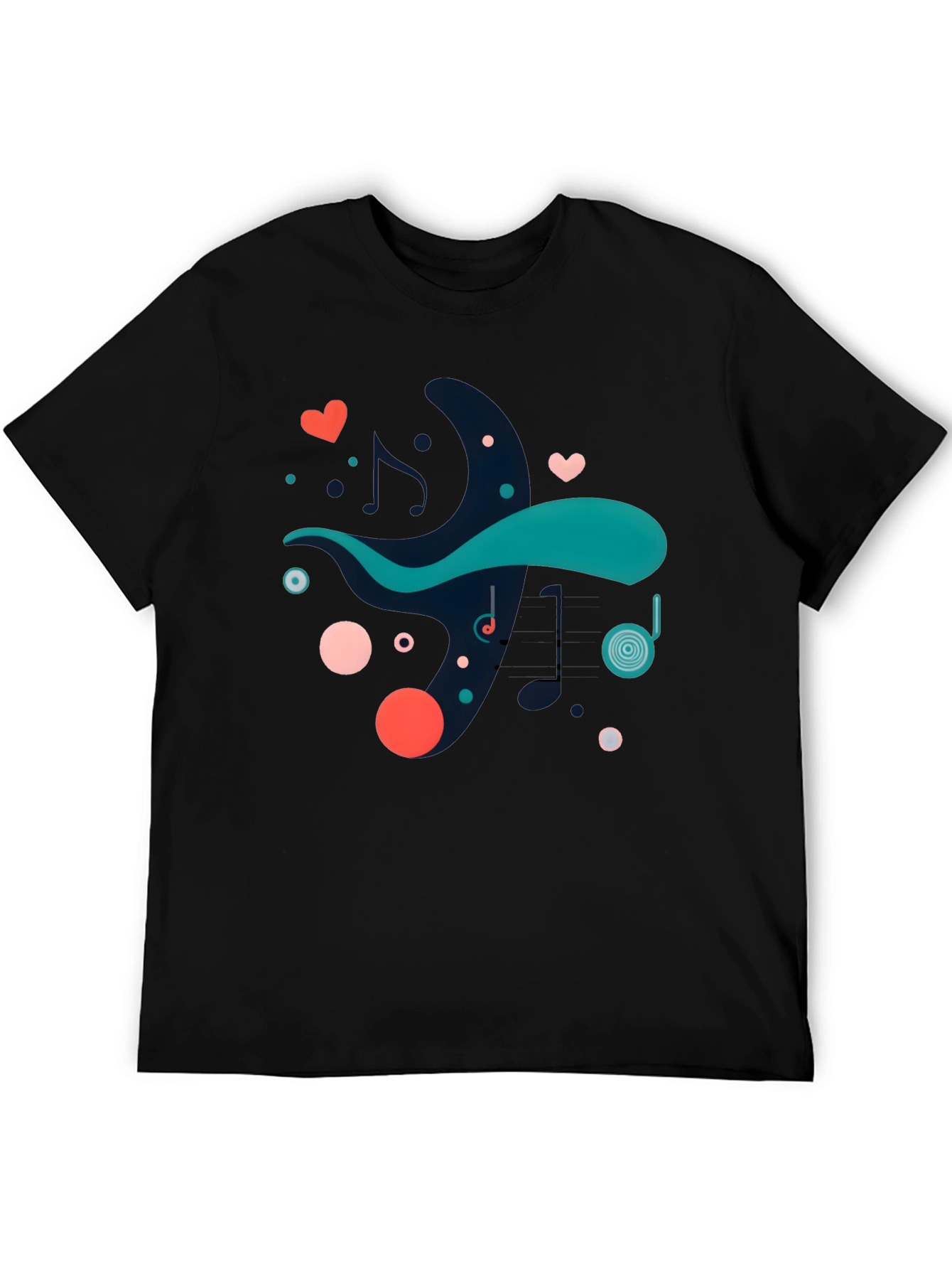 Abstract Music Lover Tee