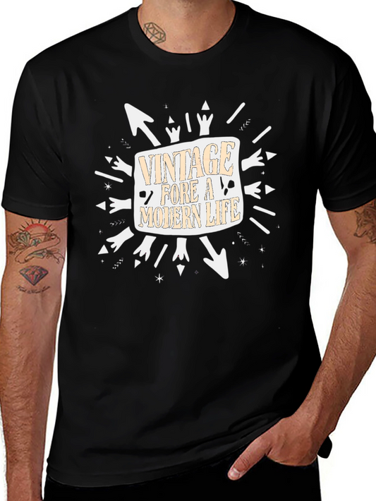 Vintage for a Modern Life Graphic T-Shirt