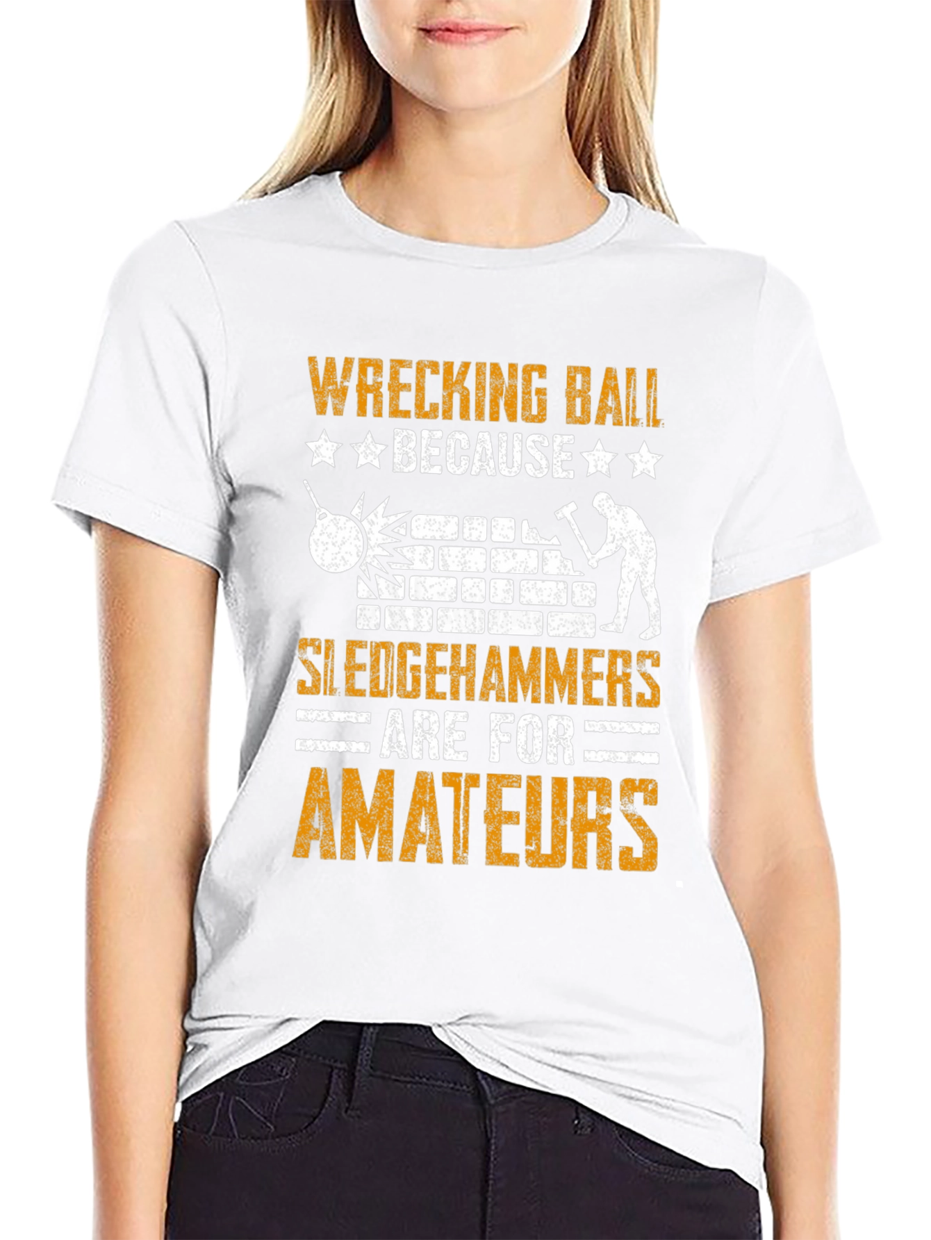 Wrecking Ball T-Shirt: Demolition Humor