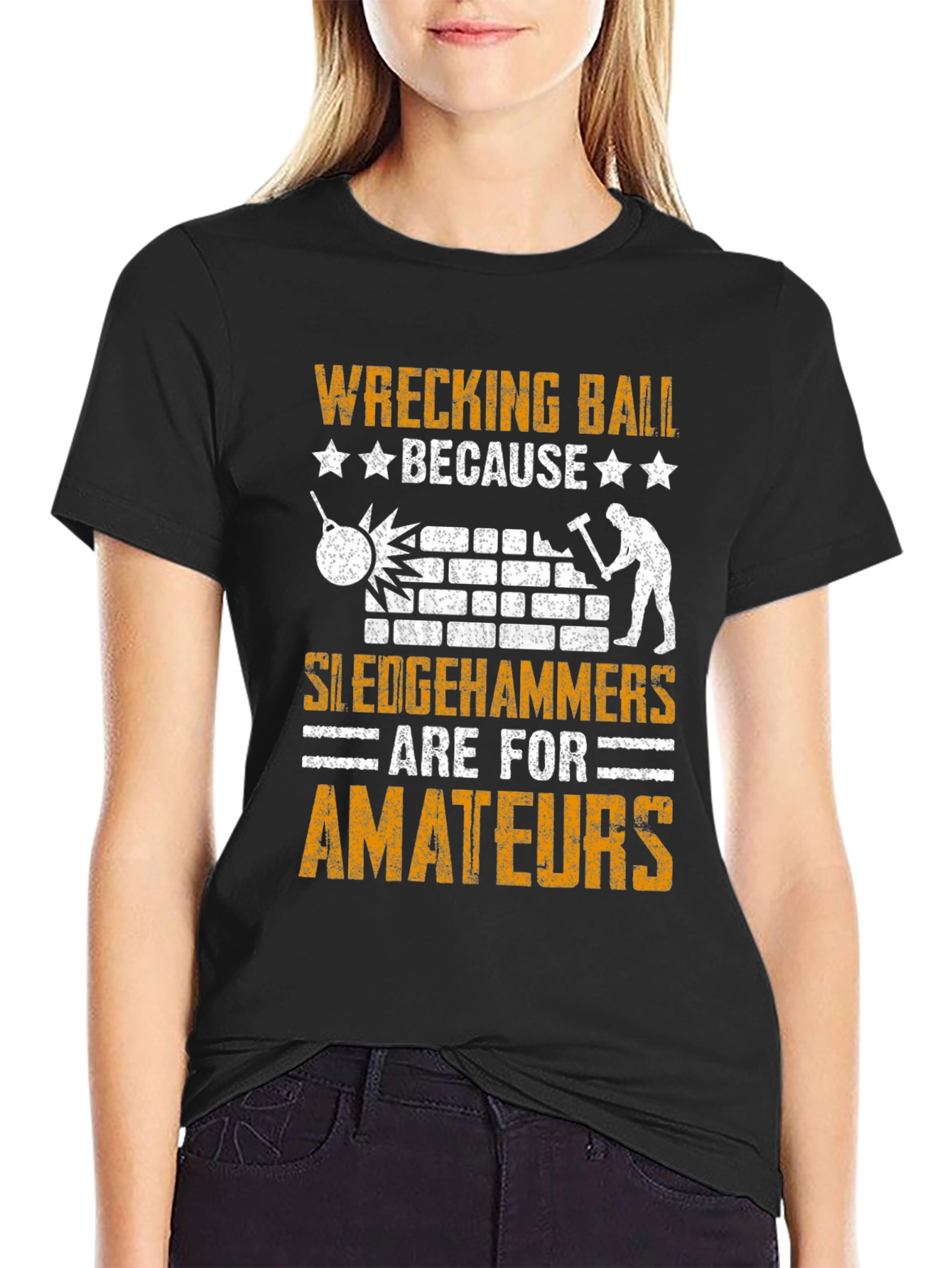Wrecking Ball T-Shirt: Demolition Humor