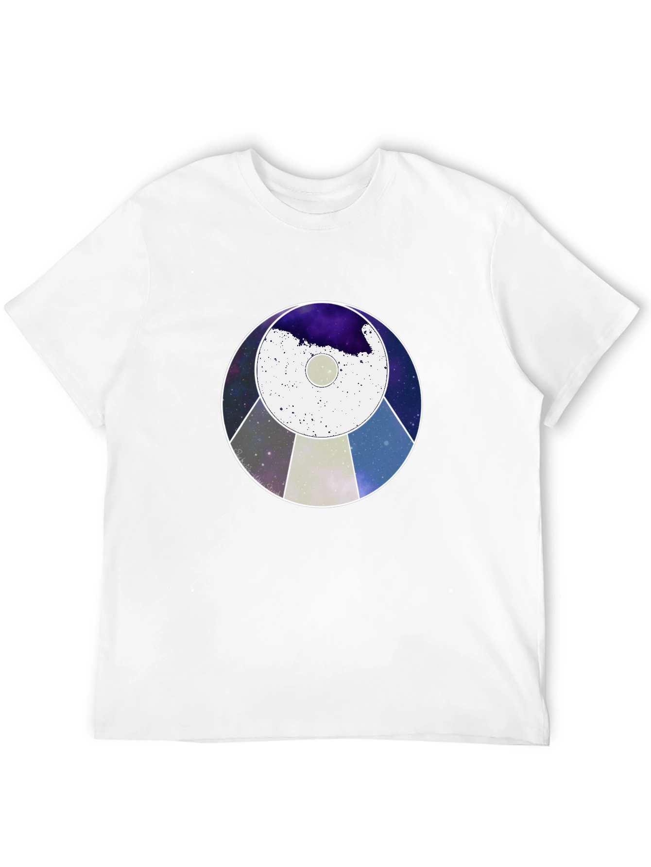 Cosmic Circle Graphic T-Shirt