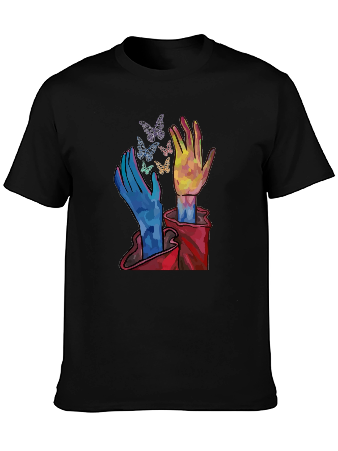 Butterfly Hands Graphic Tee