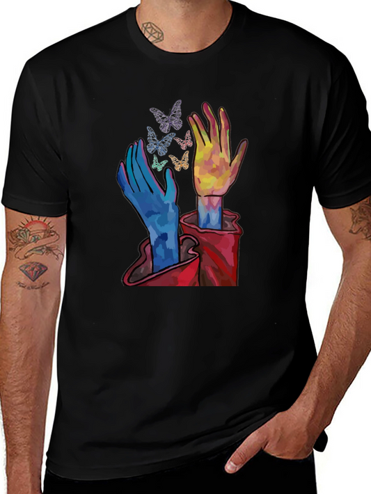 Butterfly Hands Graphic Tee