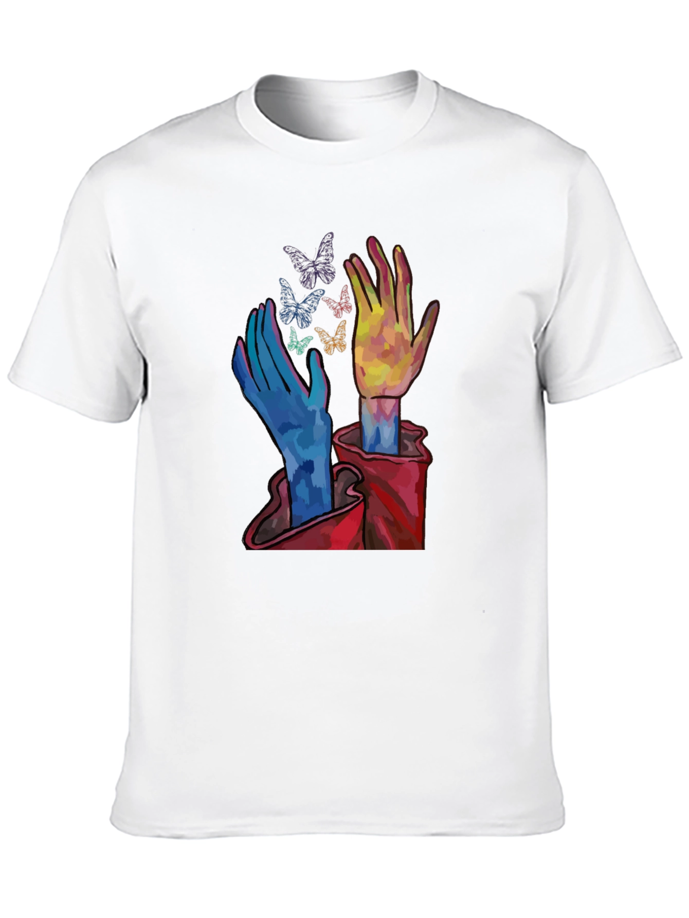 Butterfly Hands Graphic Tee