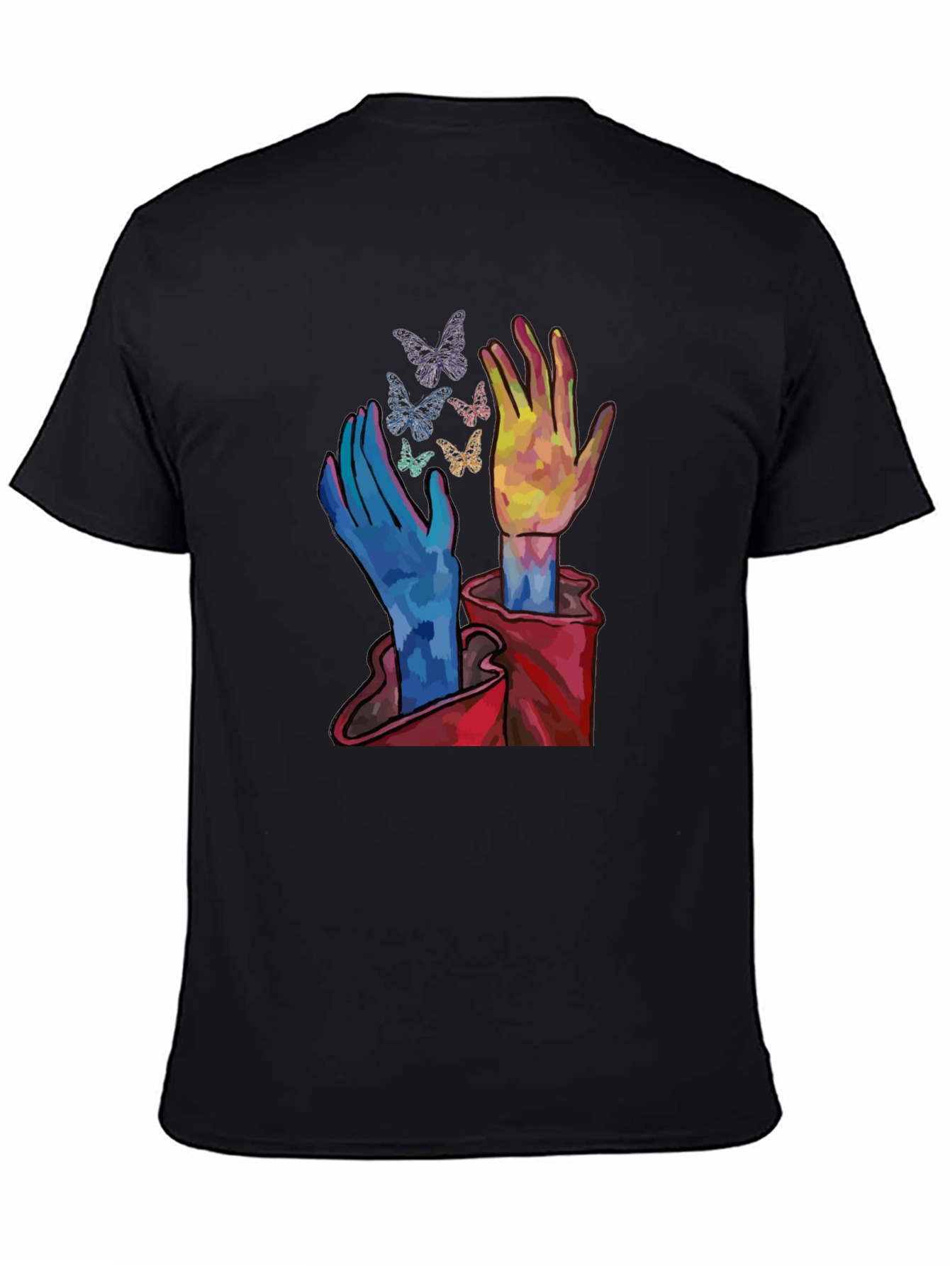 Butterfly Hands Graphic Tee
