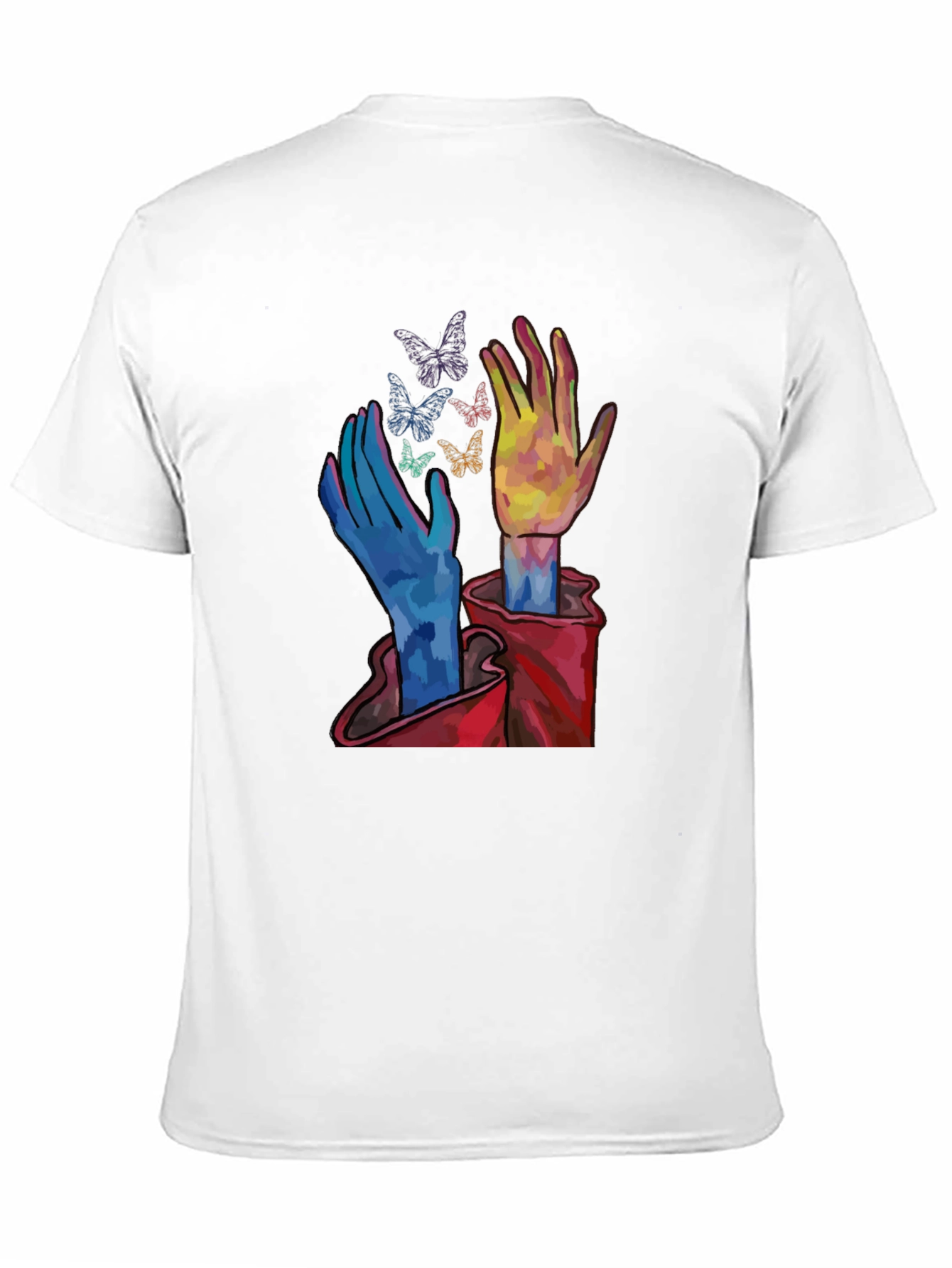 Butterfly Hands Graphic Tee