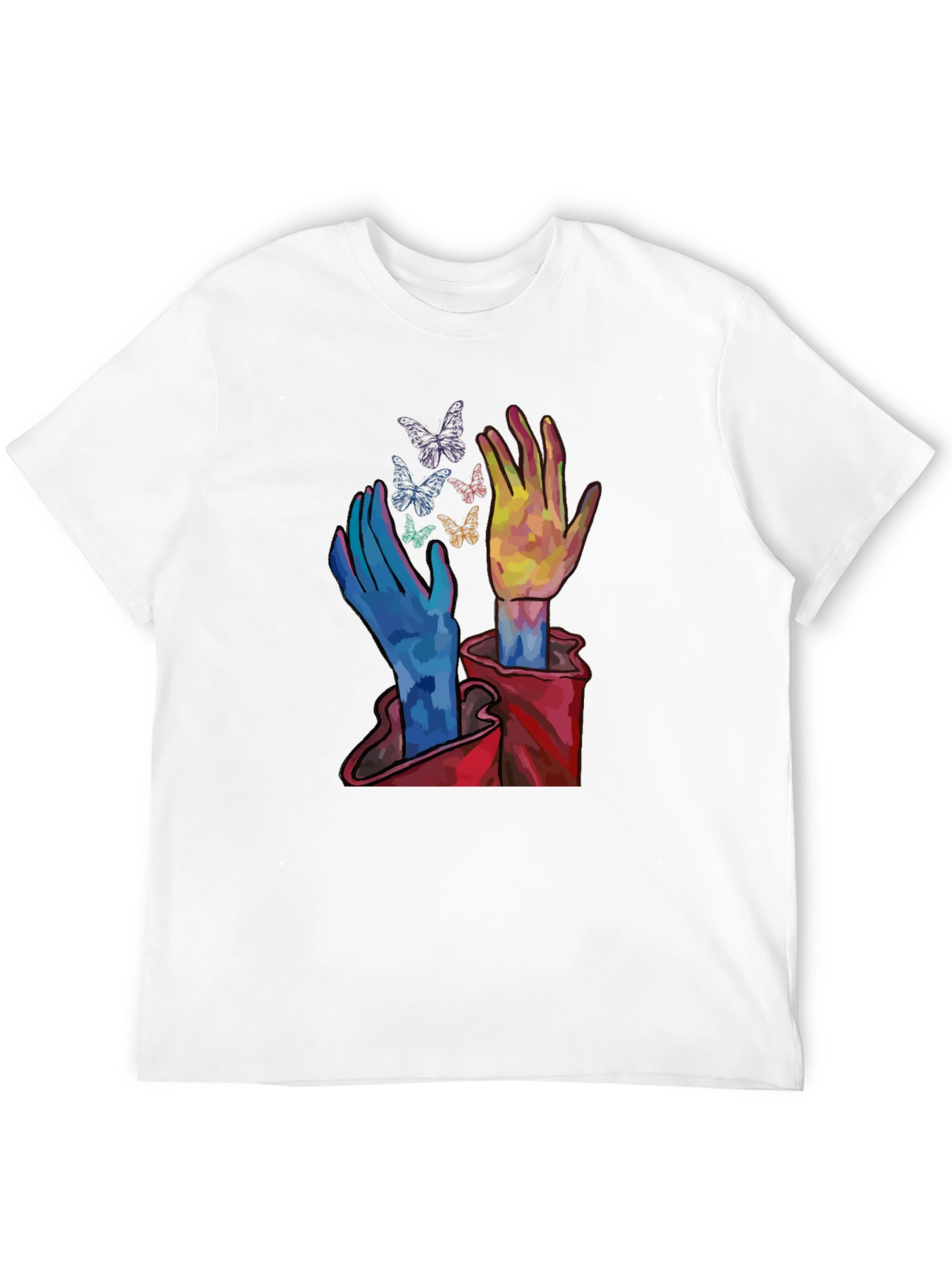 Butterfly Hands Graphic Tee