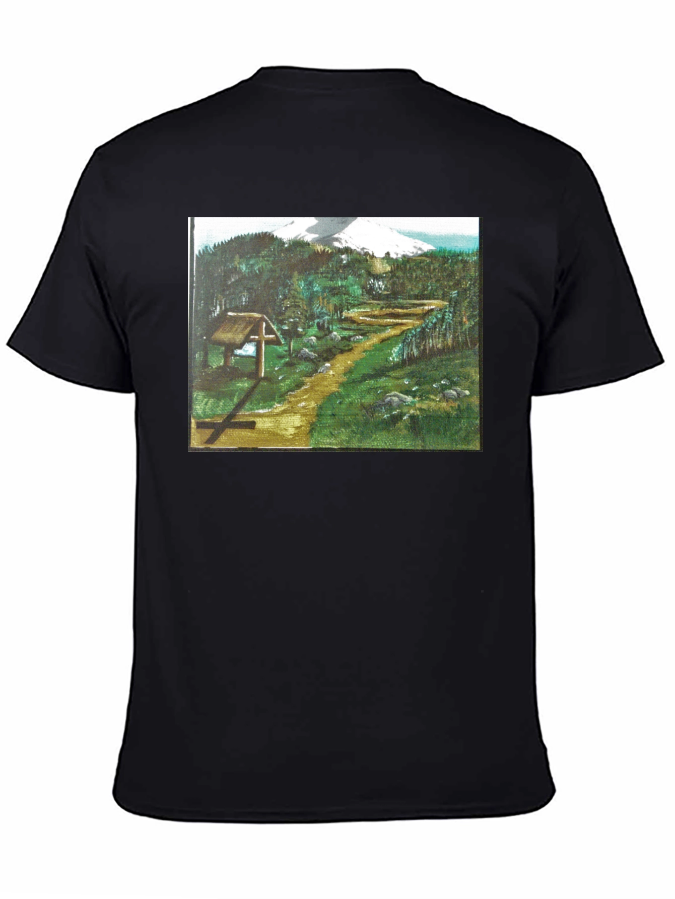 Nature Path Graphic T-Shirt - Casual Wear