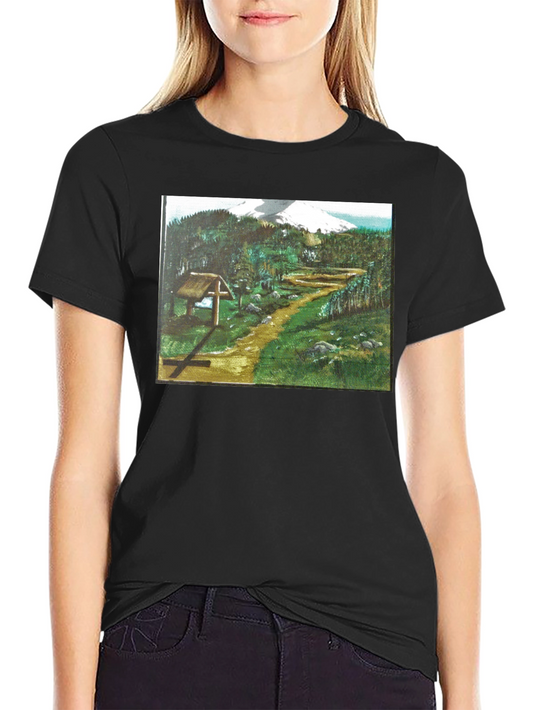 Nature Path Graphic T-Shirt - Casual Wear