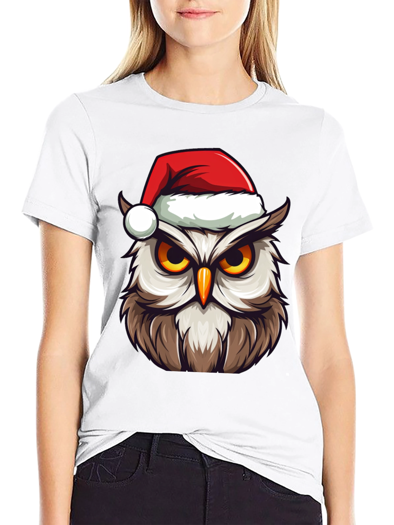 Festive Owl Graphic Tee