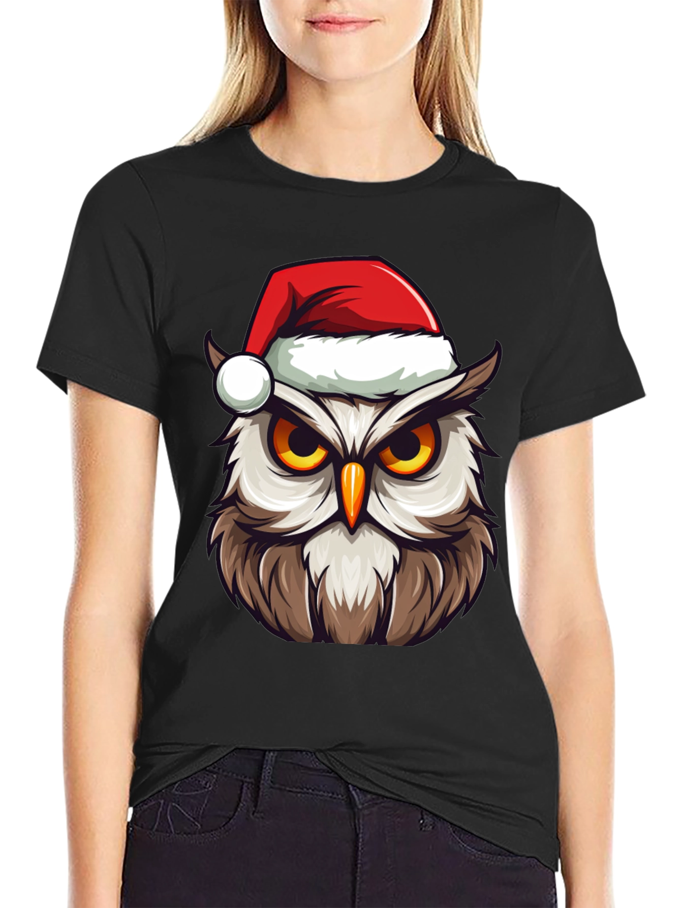 Festive Owl Graphic Tee