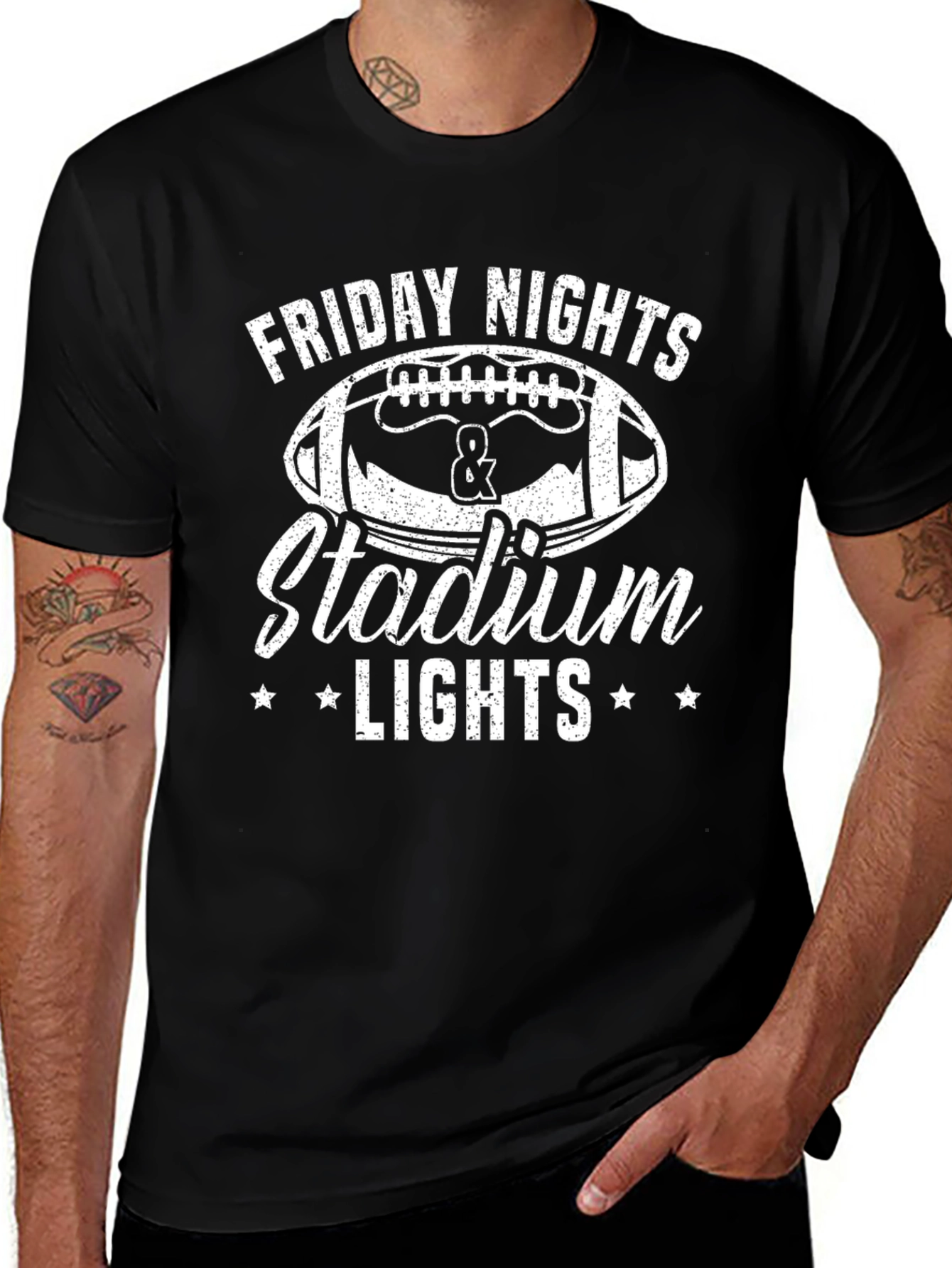 Friday Nights & Stadium Lights Graphic Tee
