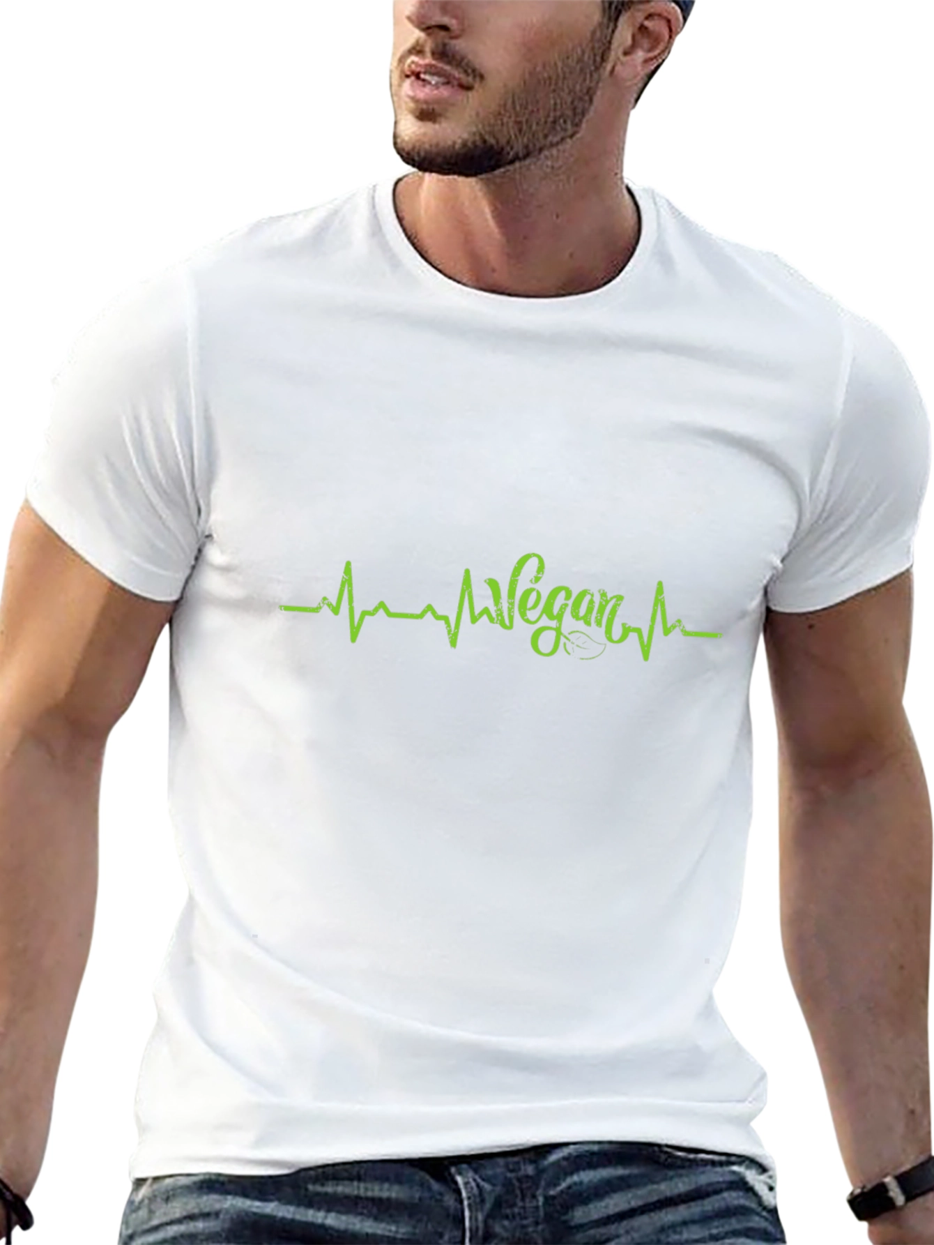 Vegan Heartbeat Graphic Tee