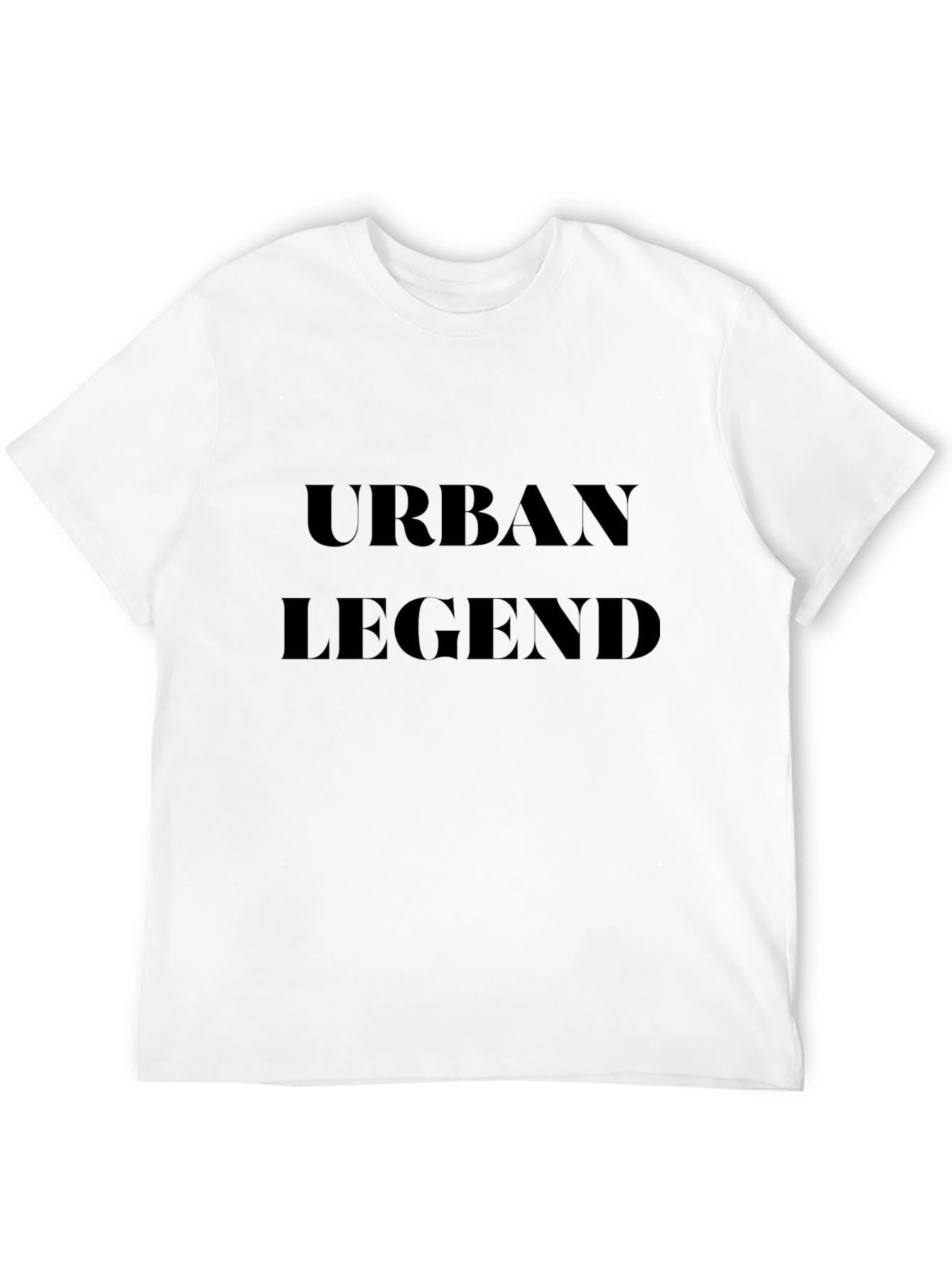 Urban Legend Black T-Shirt - Trendy Casual Wear