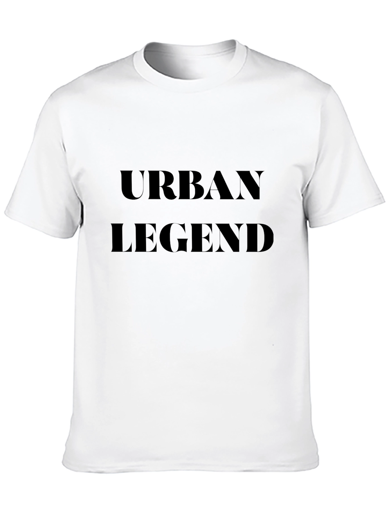 Urban Legend Black T-Shirt - Trendy Casual Wear