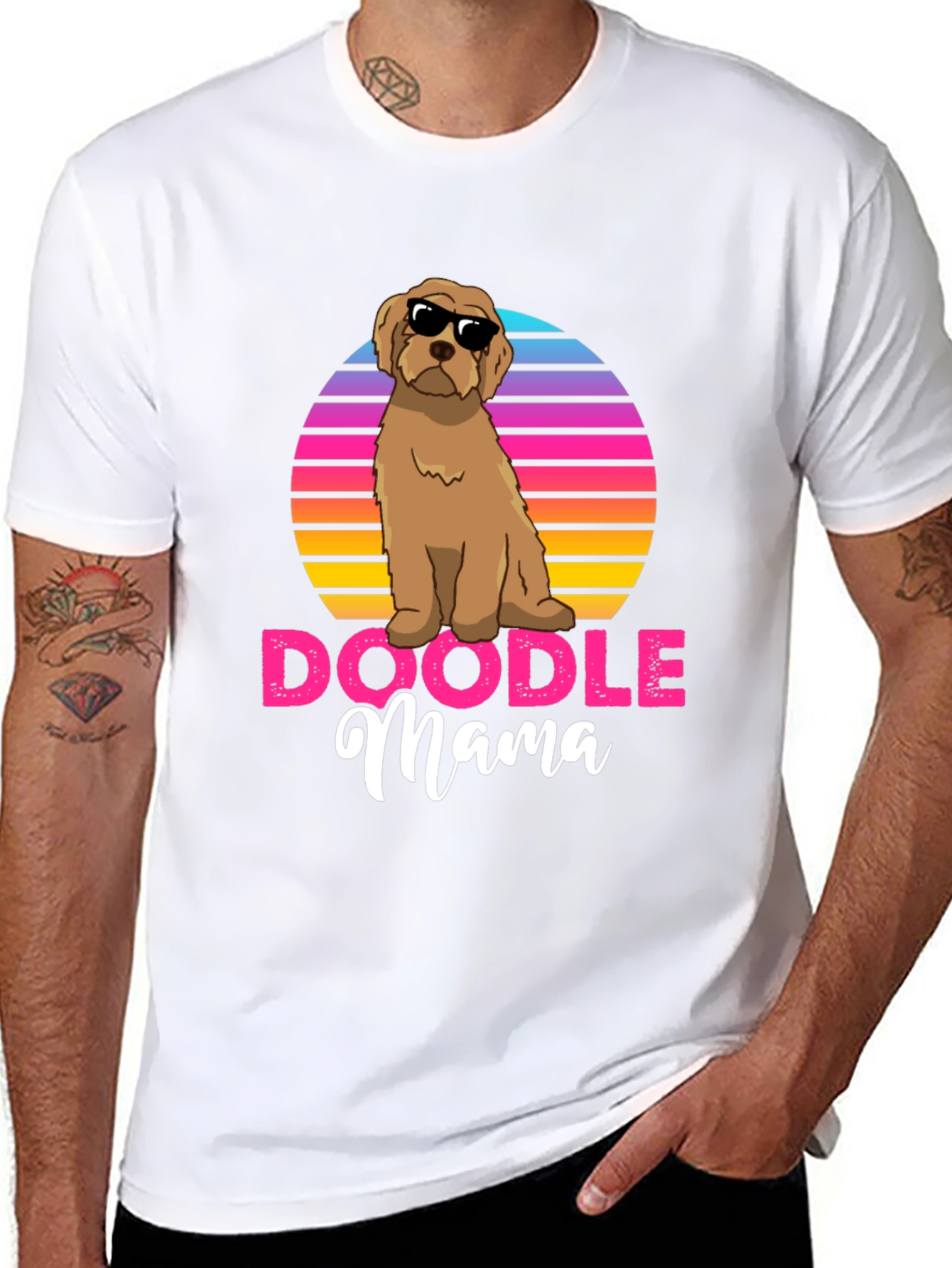 Doodle Mama T-Shirt - Dog Lover Tee