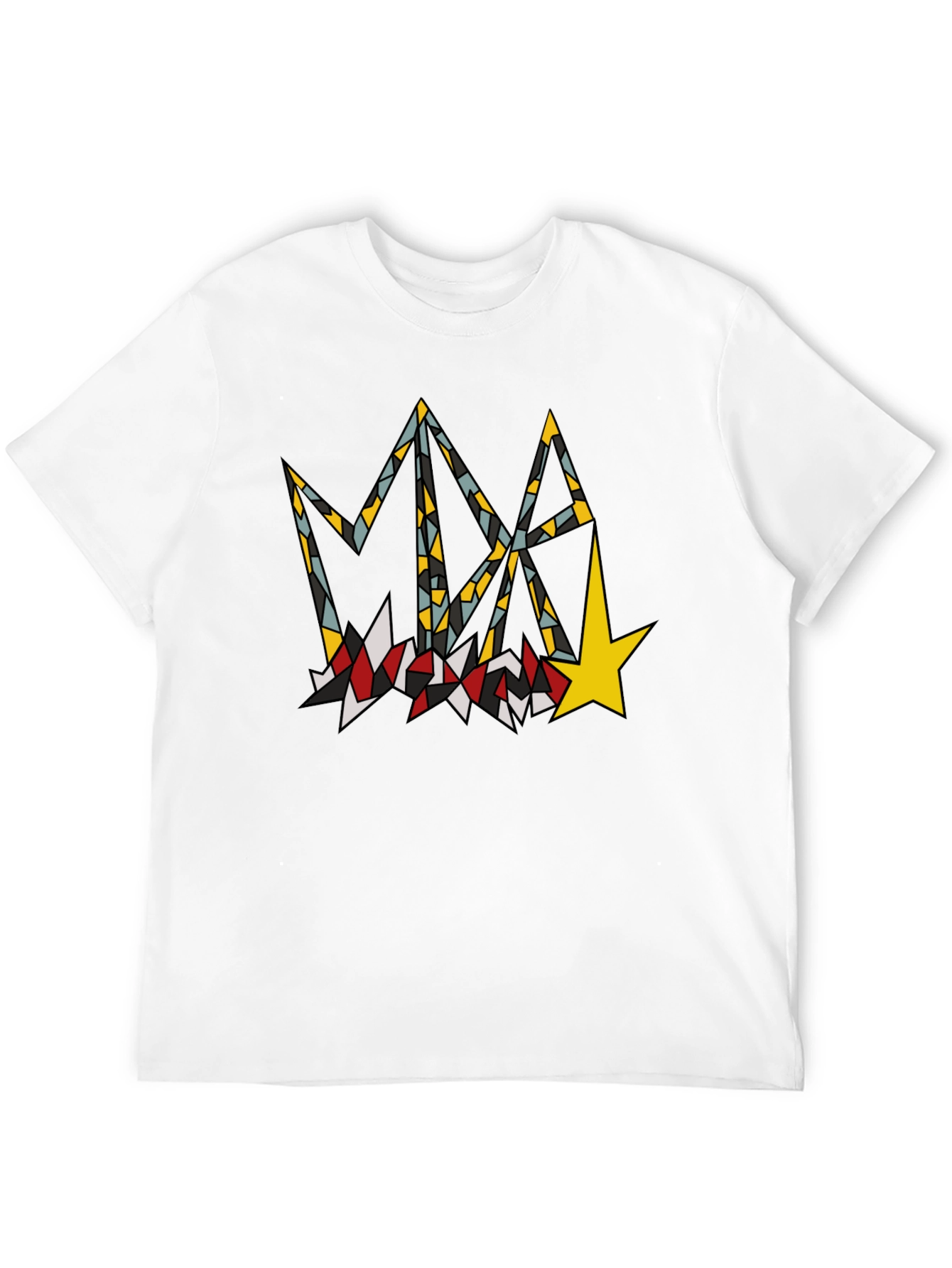 Abstract Graphic Print T-Shirt