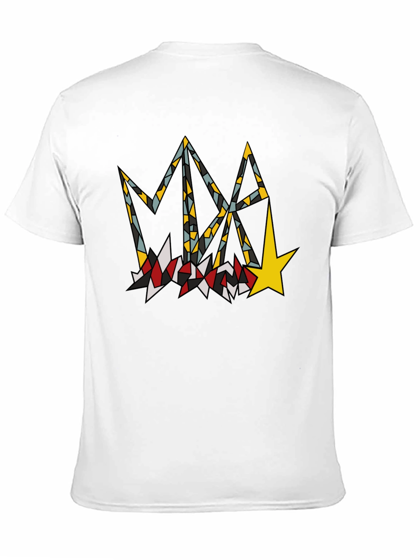 Abstract Graphic Print T-Shirt