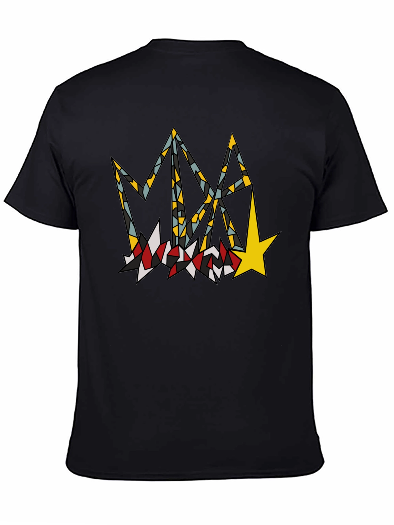 Abstract Graphic Print T-Shirt