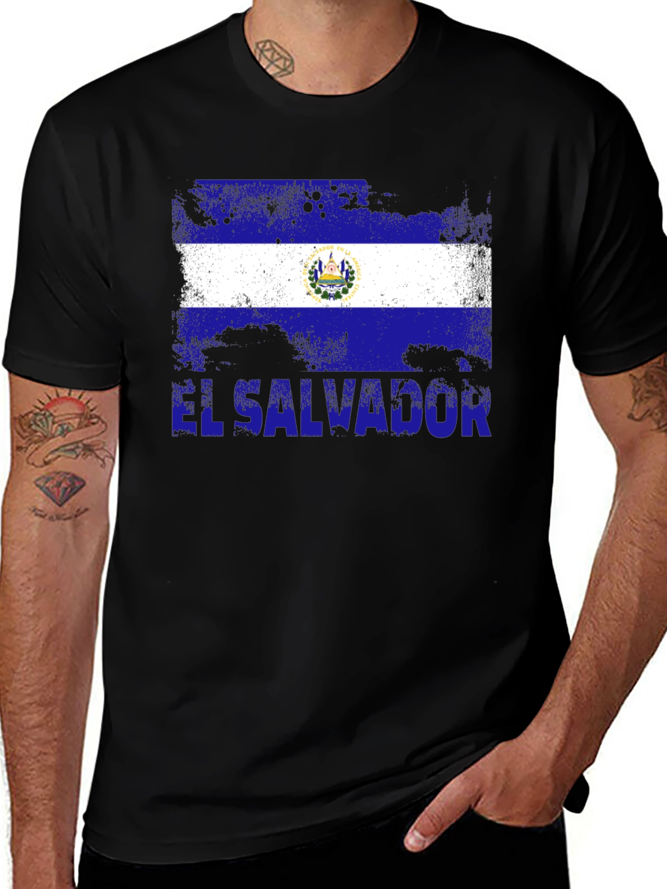 El Salvador Flag T-Shirt