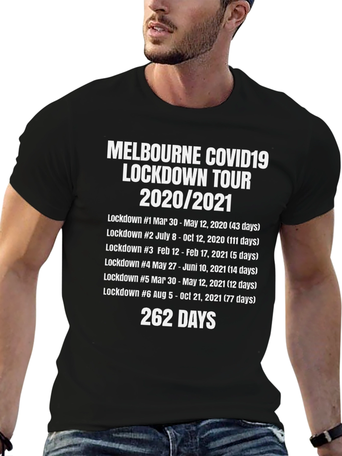 Melbourne Lockdown Tour 2020/2021 T-Shirt