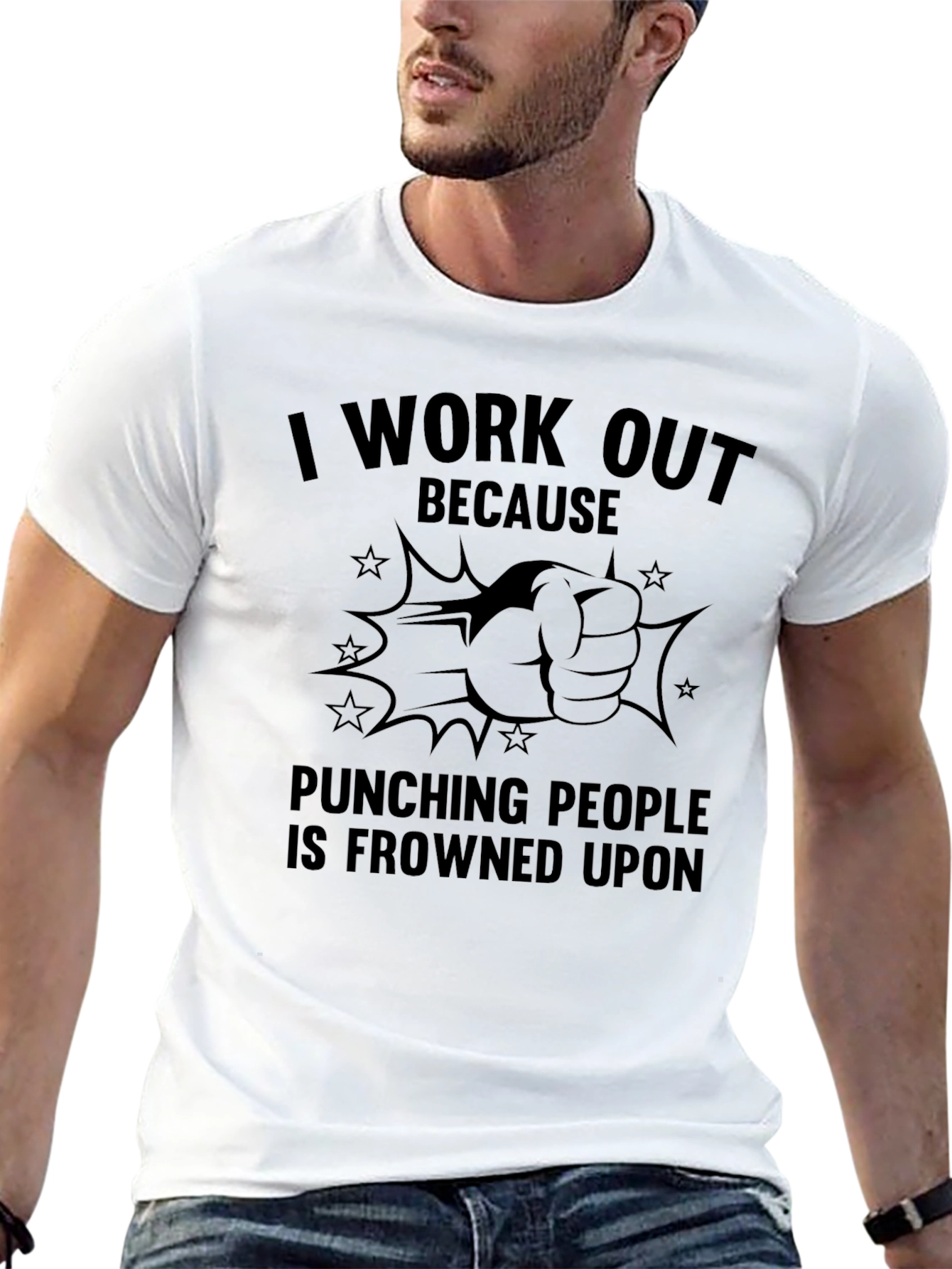 Funny Workout Motivation T-Shirt