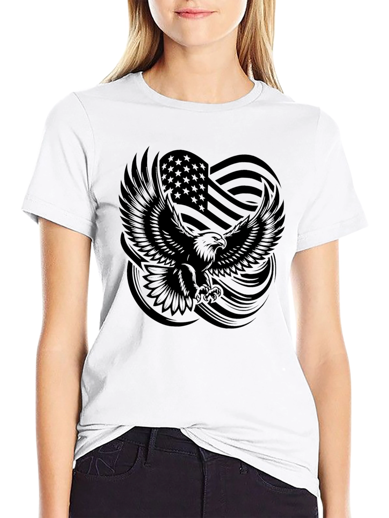 American Eagle Graphic Print T-Shirt