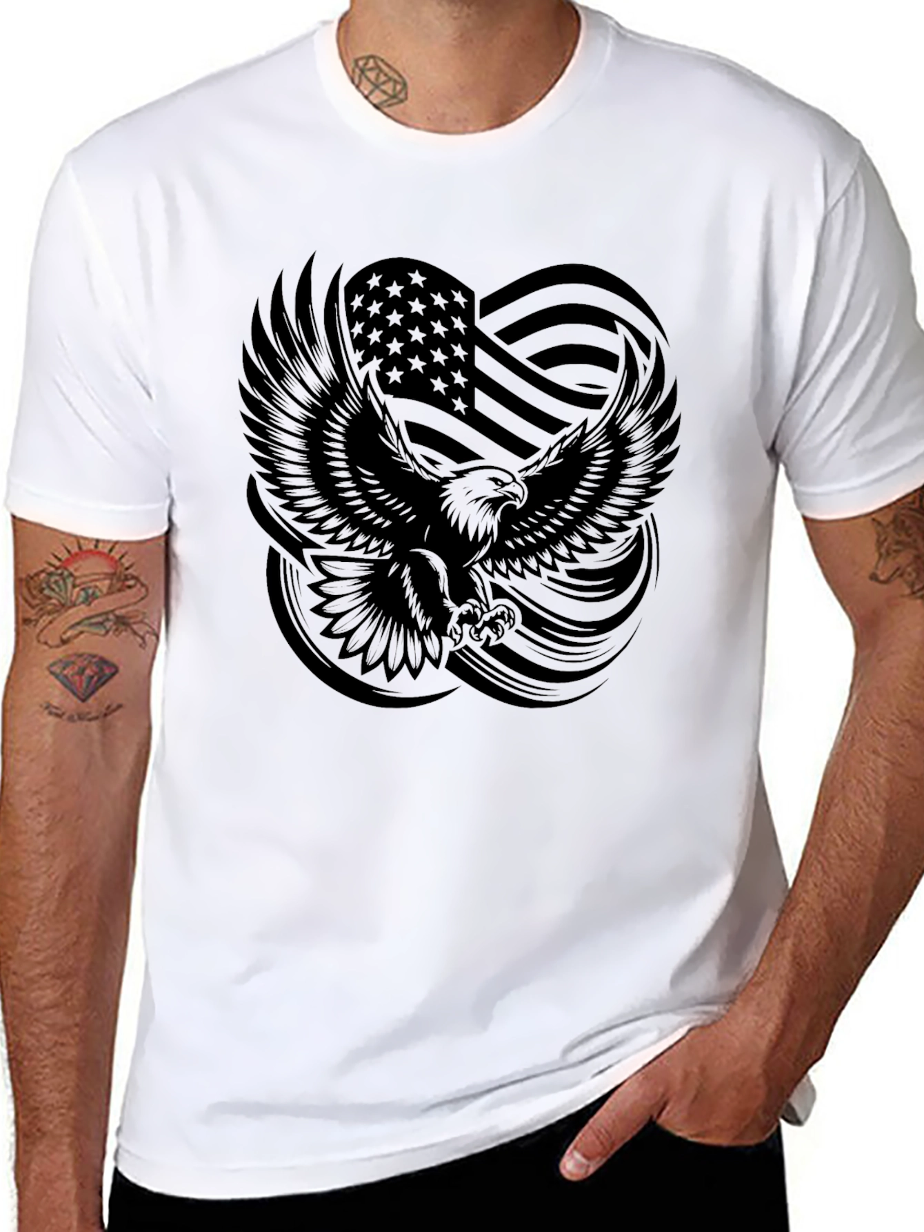 American Eagle Graphic Print T-Shirt