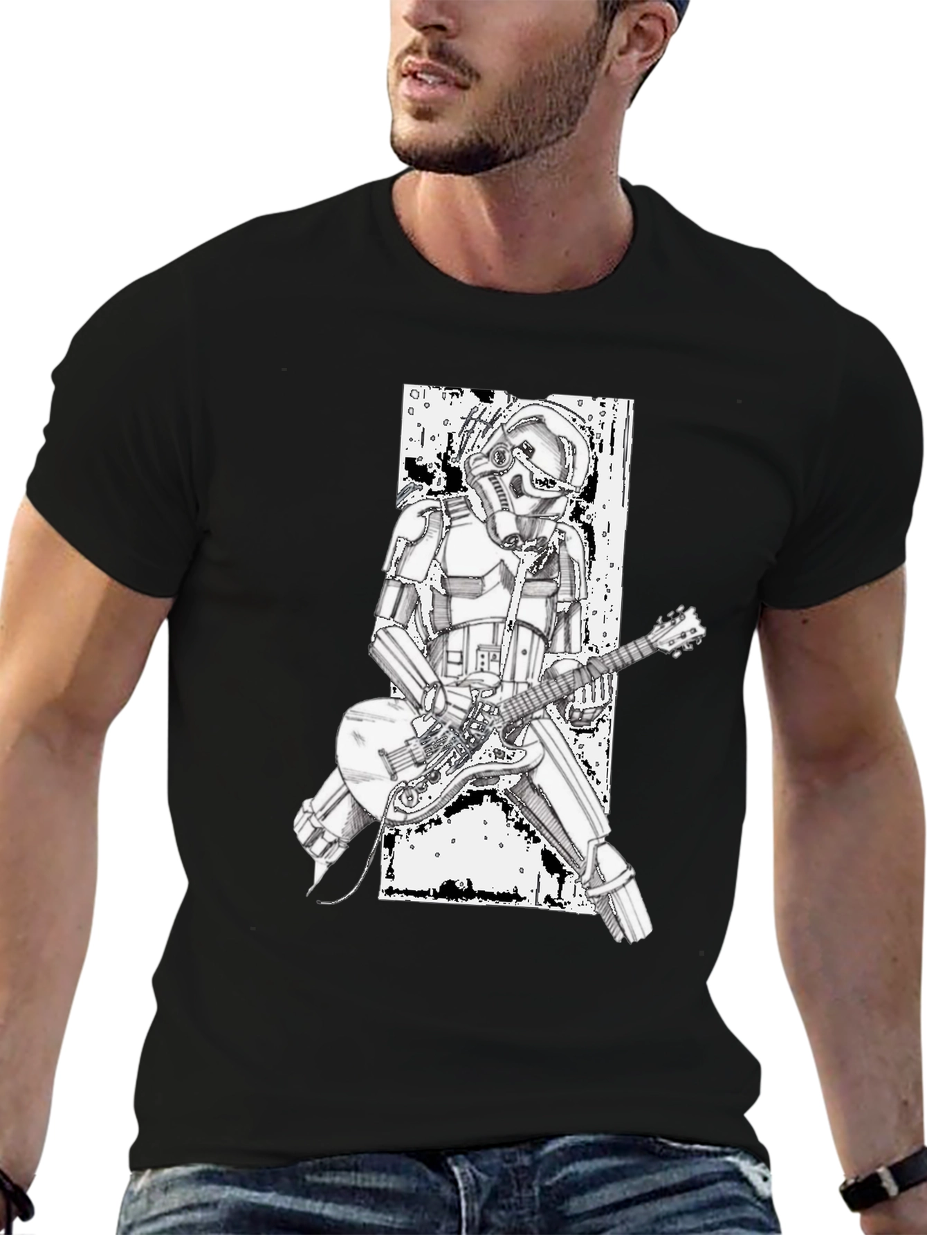 Stormtrooper Guitarist Graphic T-Shirt