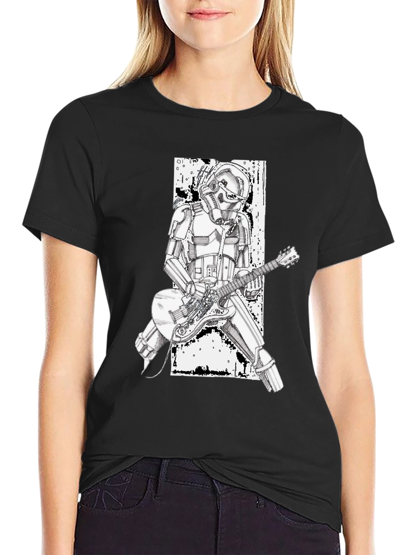 Stormtrooper Guitarist Graphic T-Shirt
