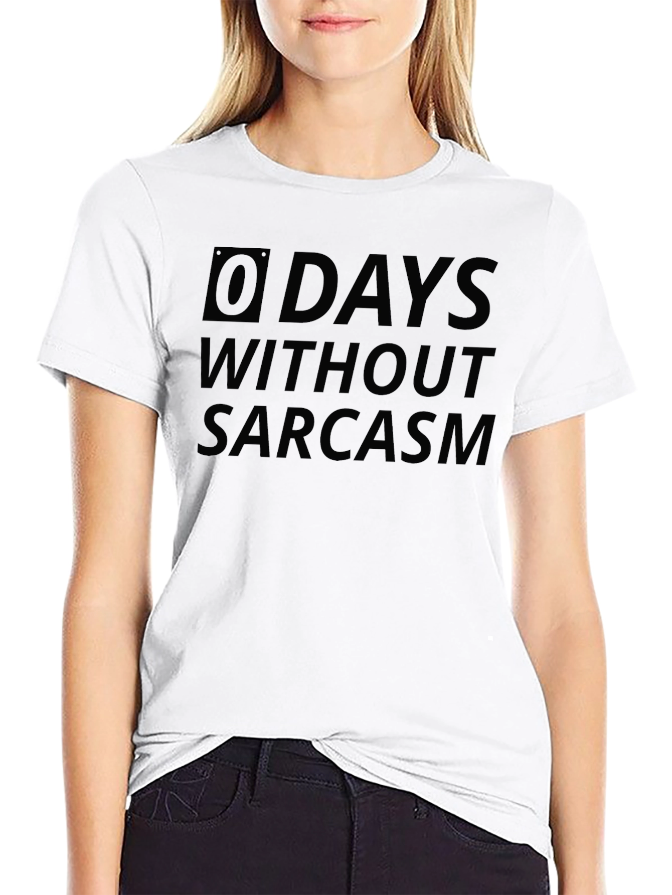 Sarcasm T-Shirt -  0 Days Without Graphic Tee