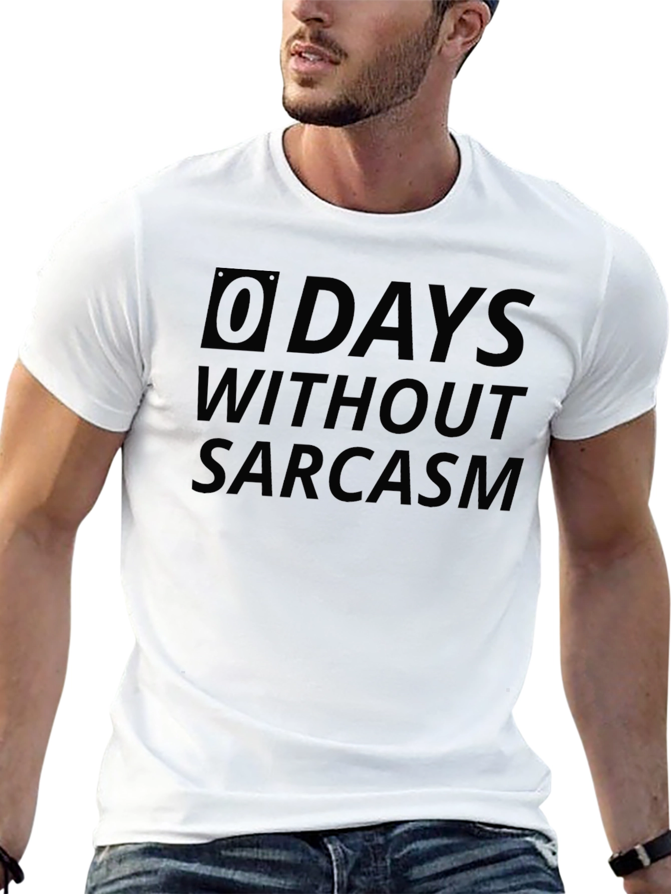 Sarcasm T-Shirt -  0 Days Without Graphic Tee