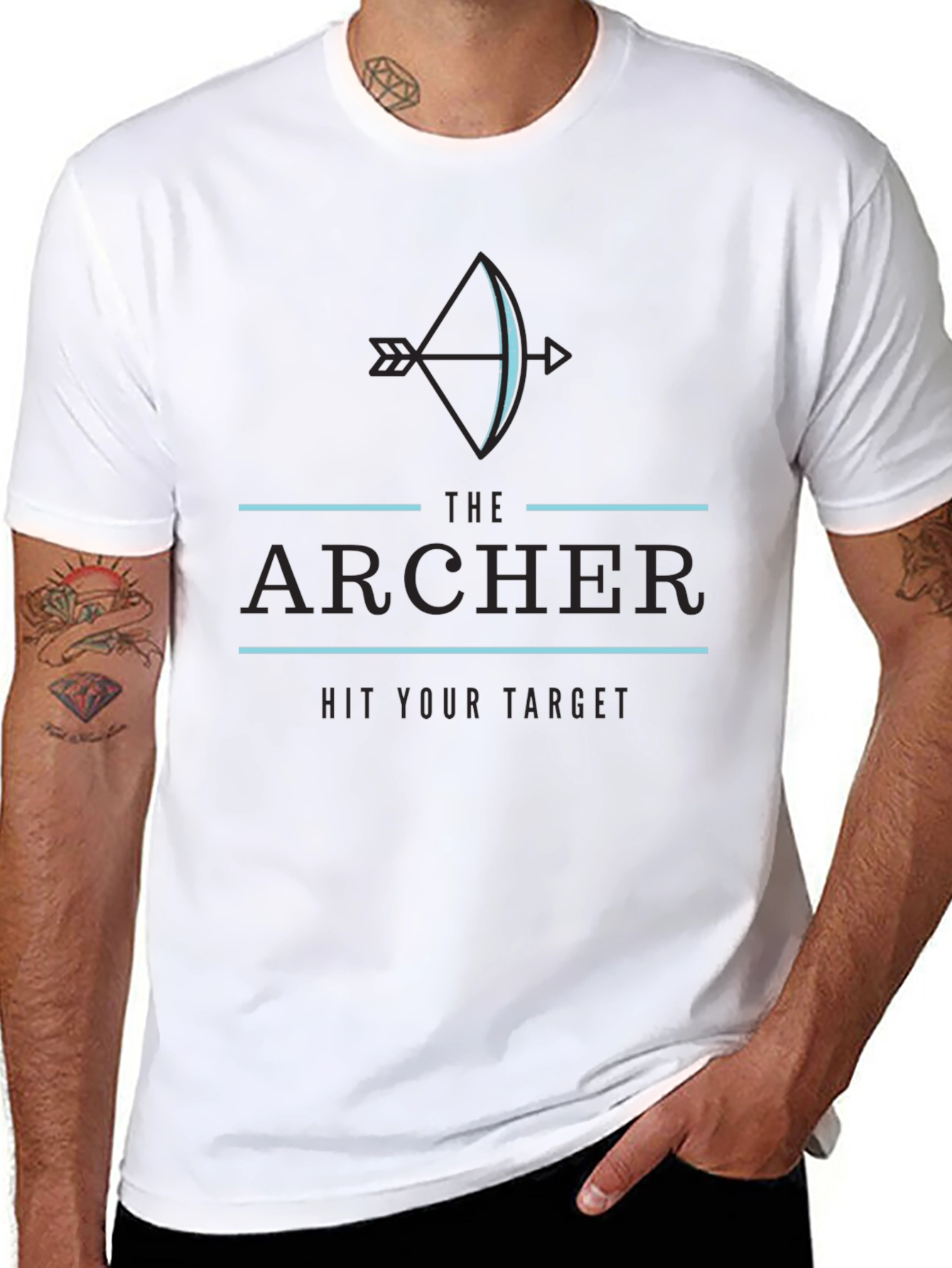 The Archer T-Shirt - Hit Your Target Graphic Tee