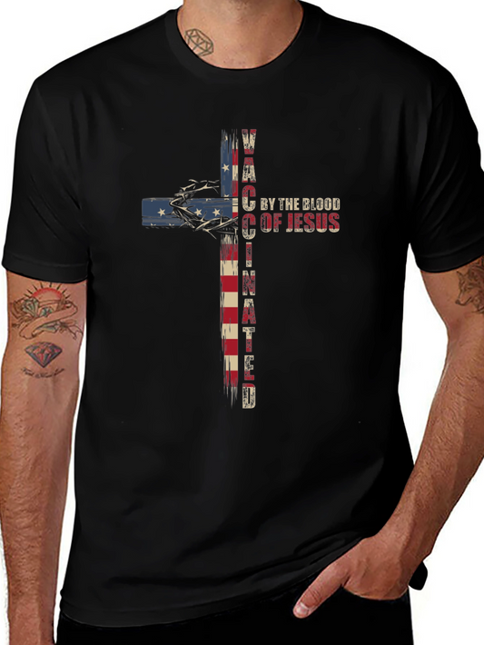 VACCI NATED Cross Graphic Tee