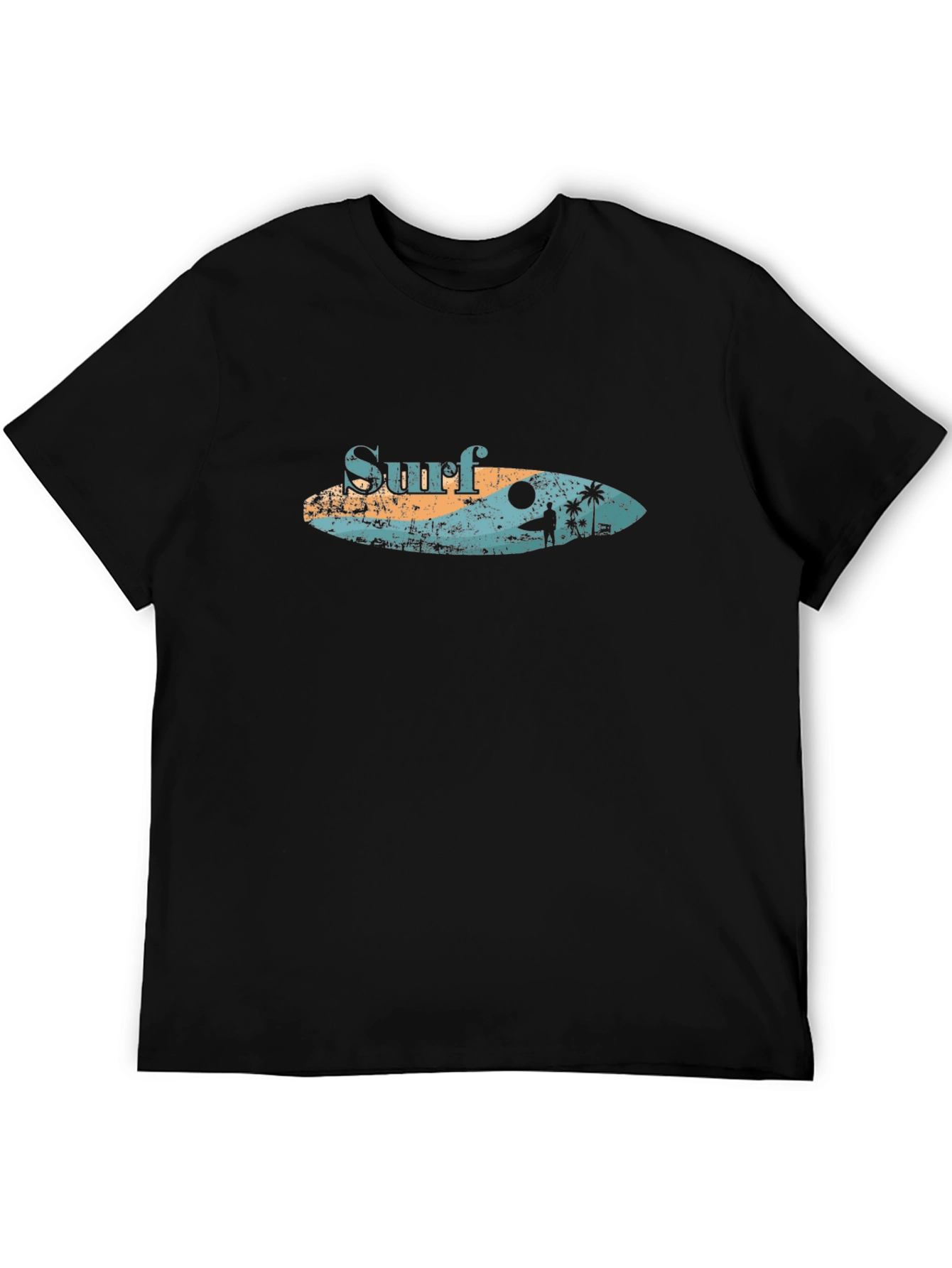 Surf Graphic Tee - Black
