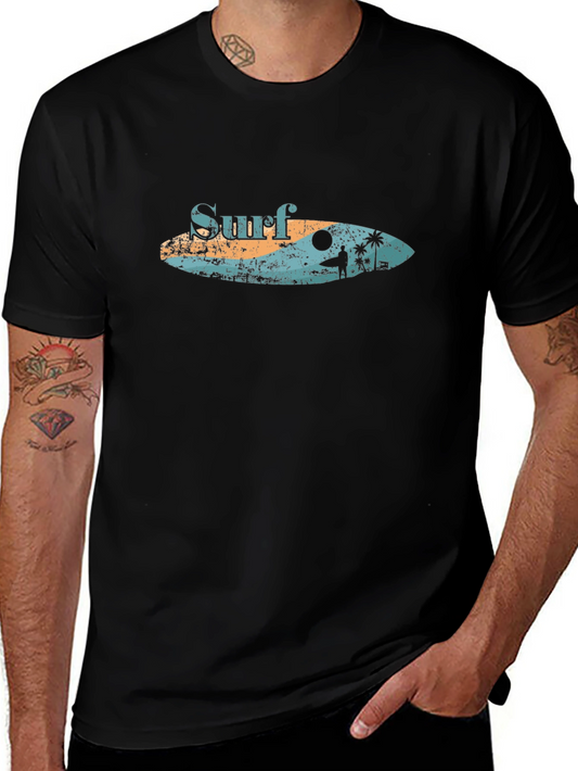 Surf Graphic Tee - Black