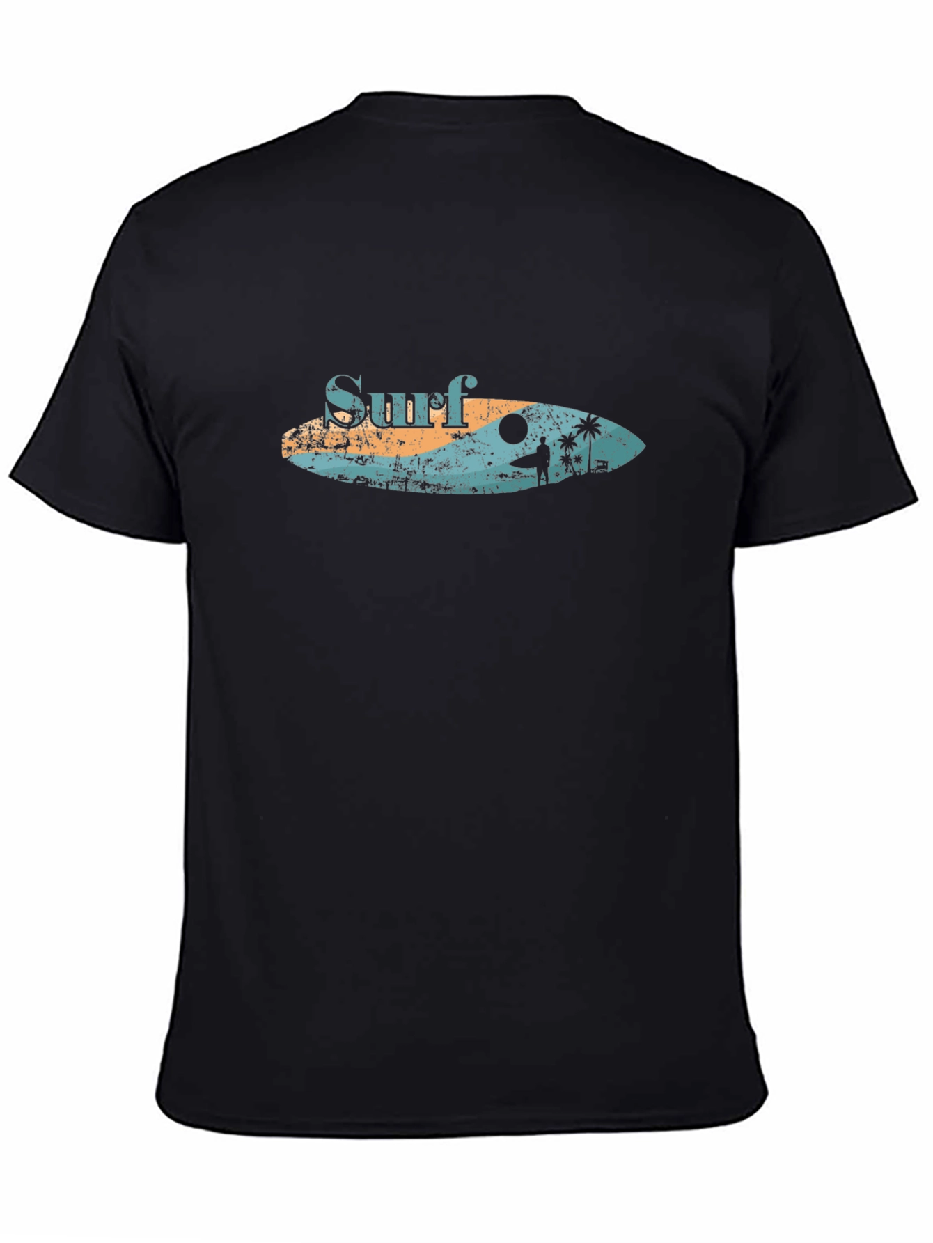 Surf Graphic Tee - Black