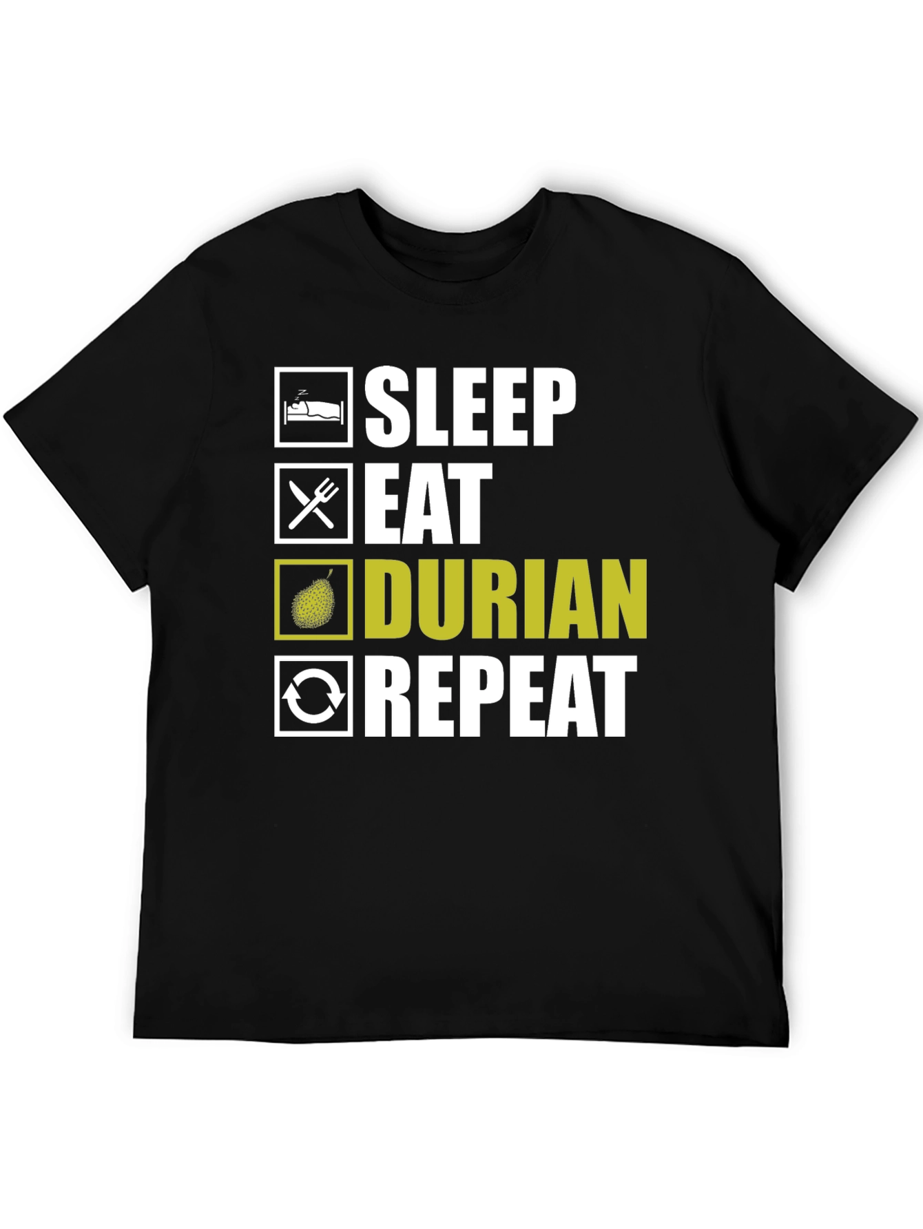 Sleep Eat Durian Repeat T-Shirt
