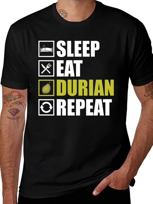 Sleep Eat Durian Repeat T-Shirt