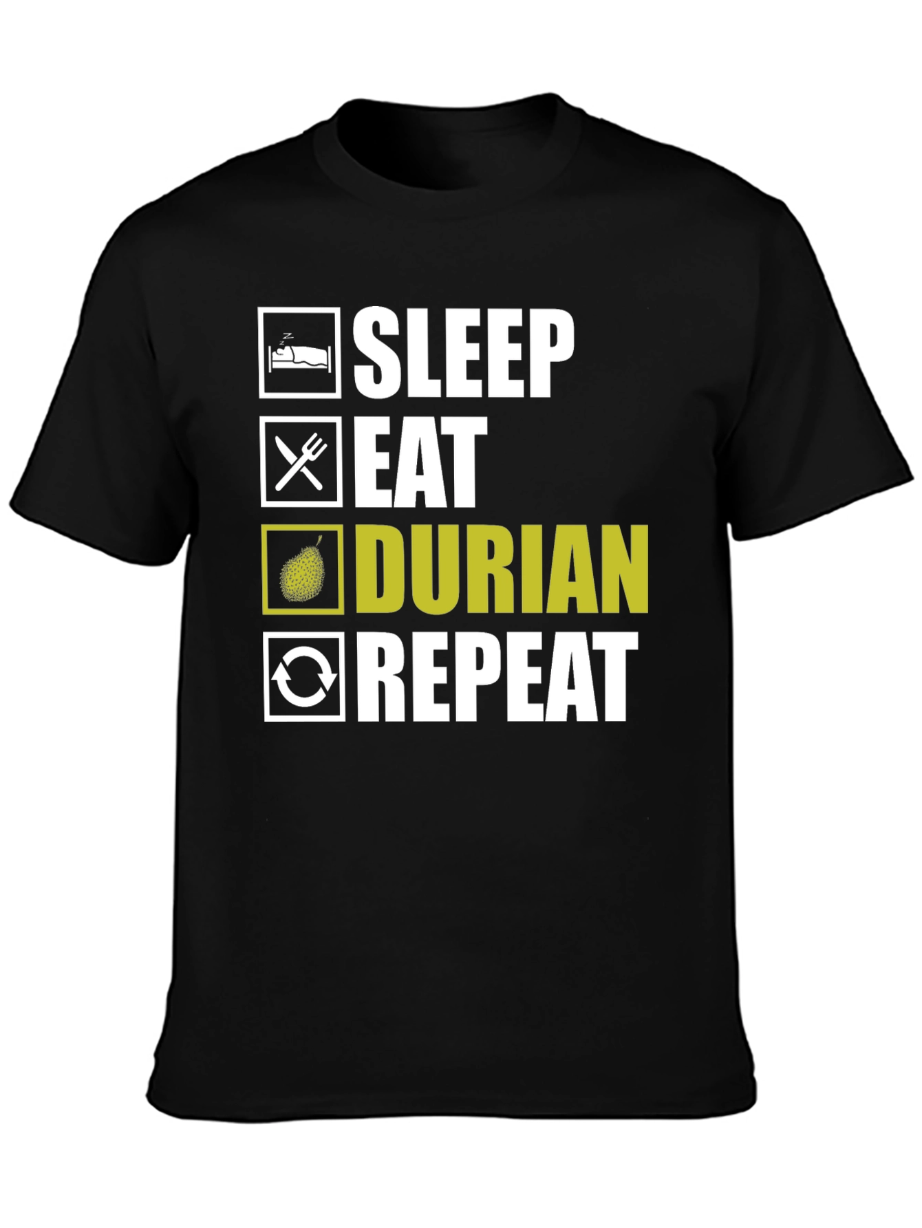 Sleep Eat Durian Repeat T-Shirt
