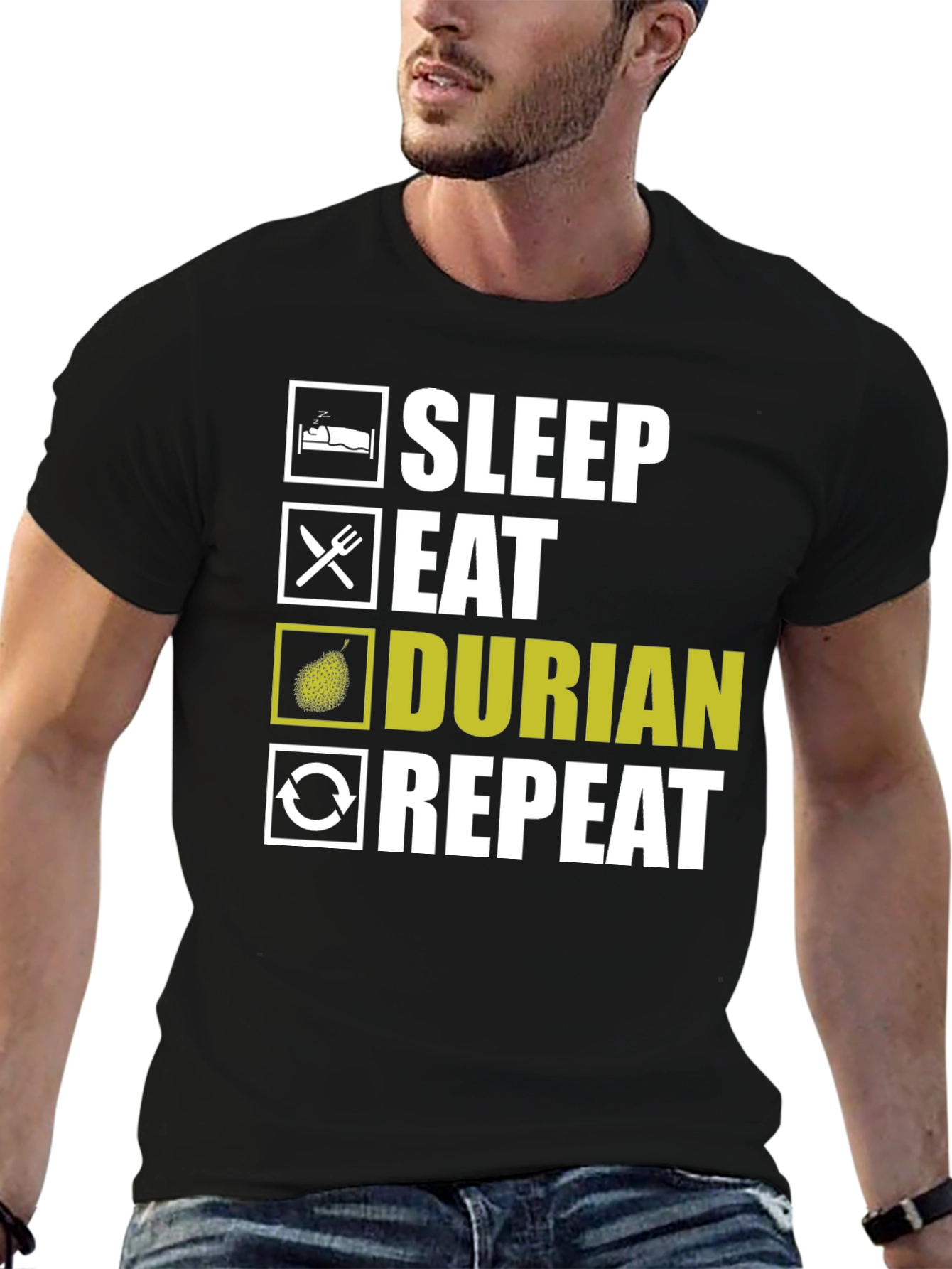 Sleep Eat Durian Repeat T-Shirt