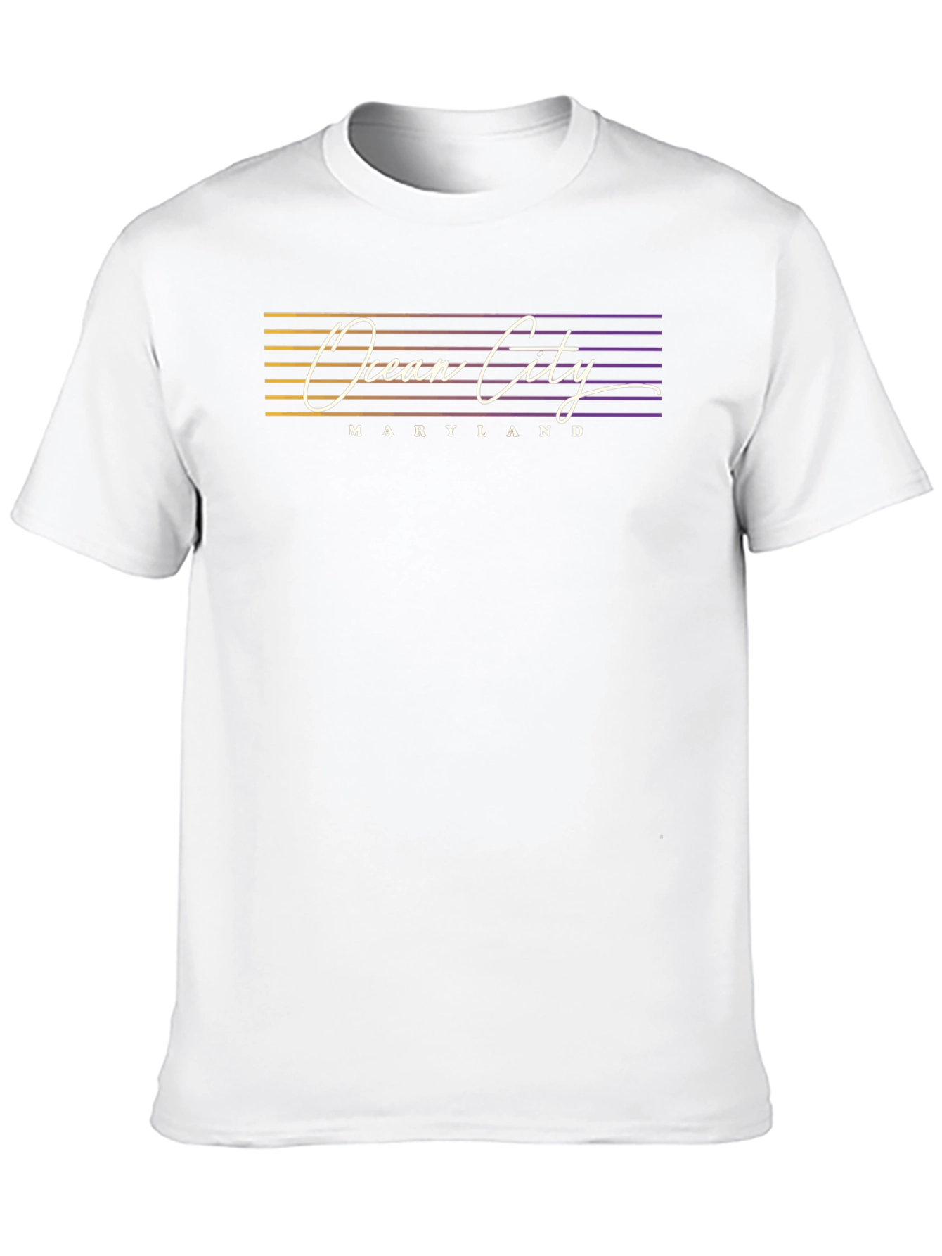 Ocean City Maryland Black T-Shirt