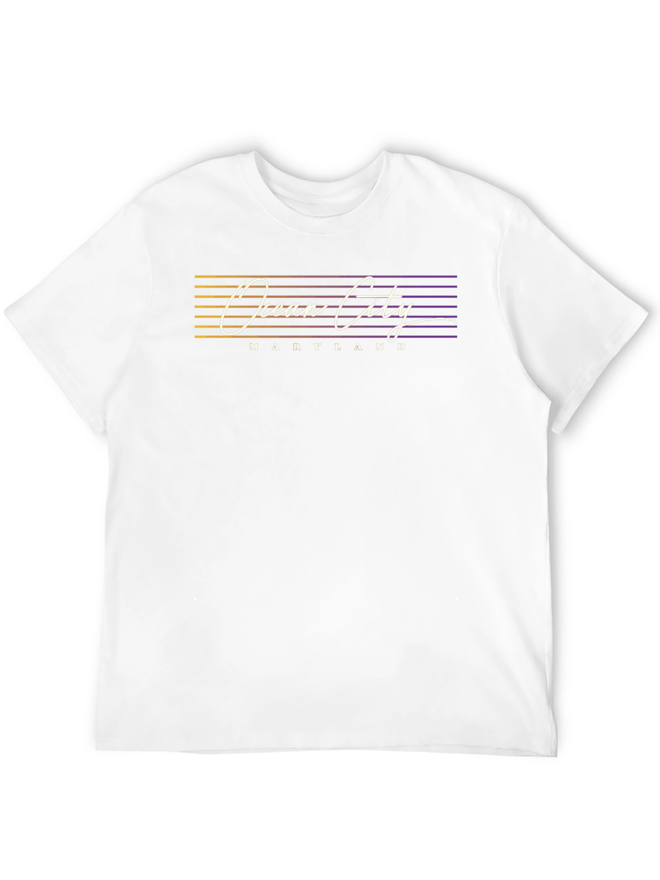 Ocean City Maryland Black T-Shirt