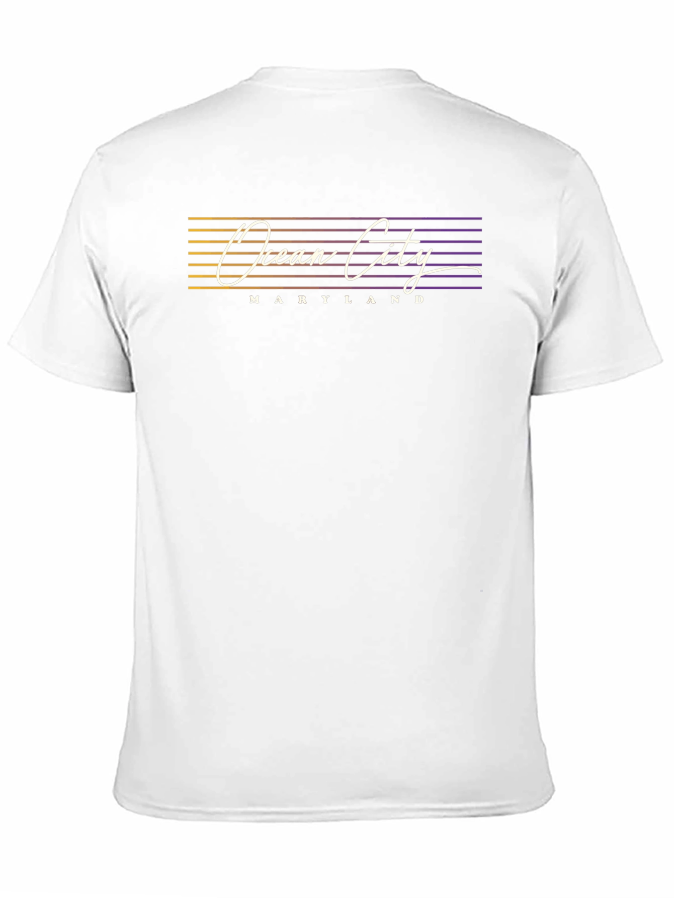 Ocean City Maryland Black T-Shirt