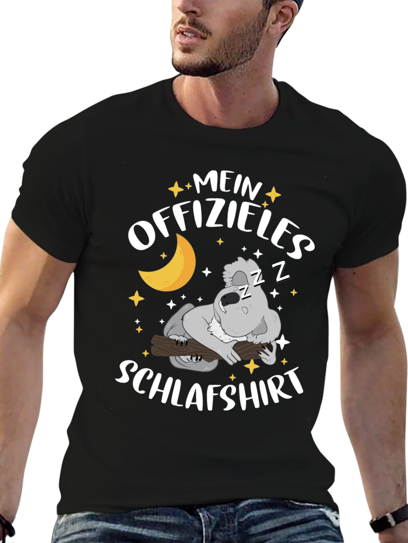 Mens Mein Offizielles Schlafshirt Koala T-Shirt