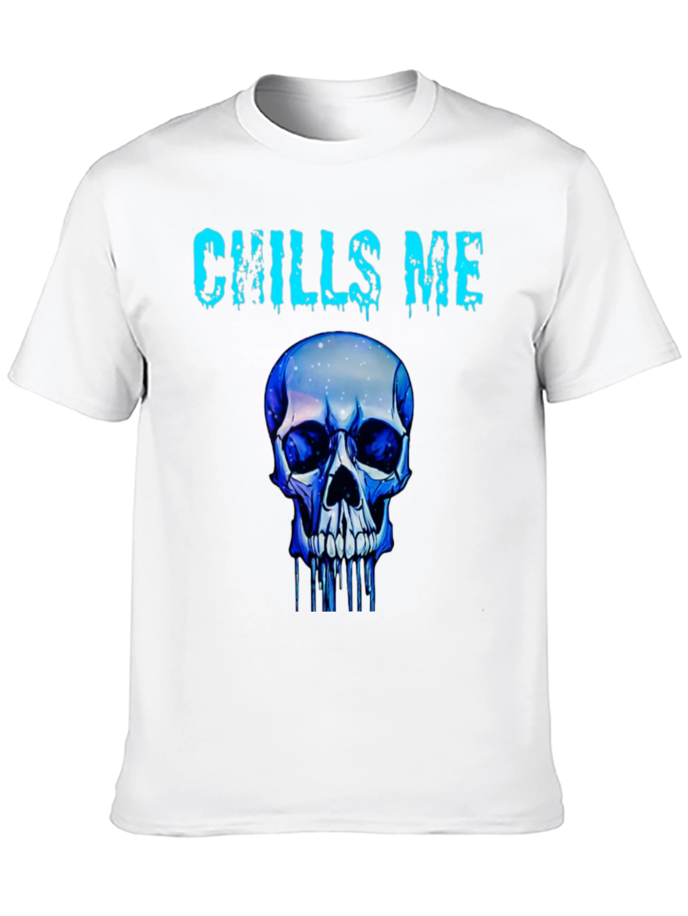 Chills Me Skull Graphic T-Shirt