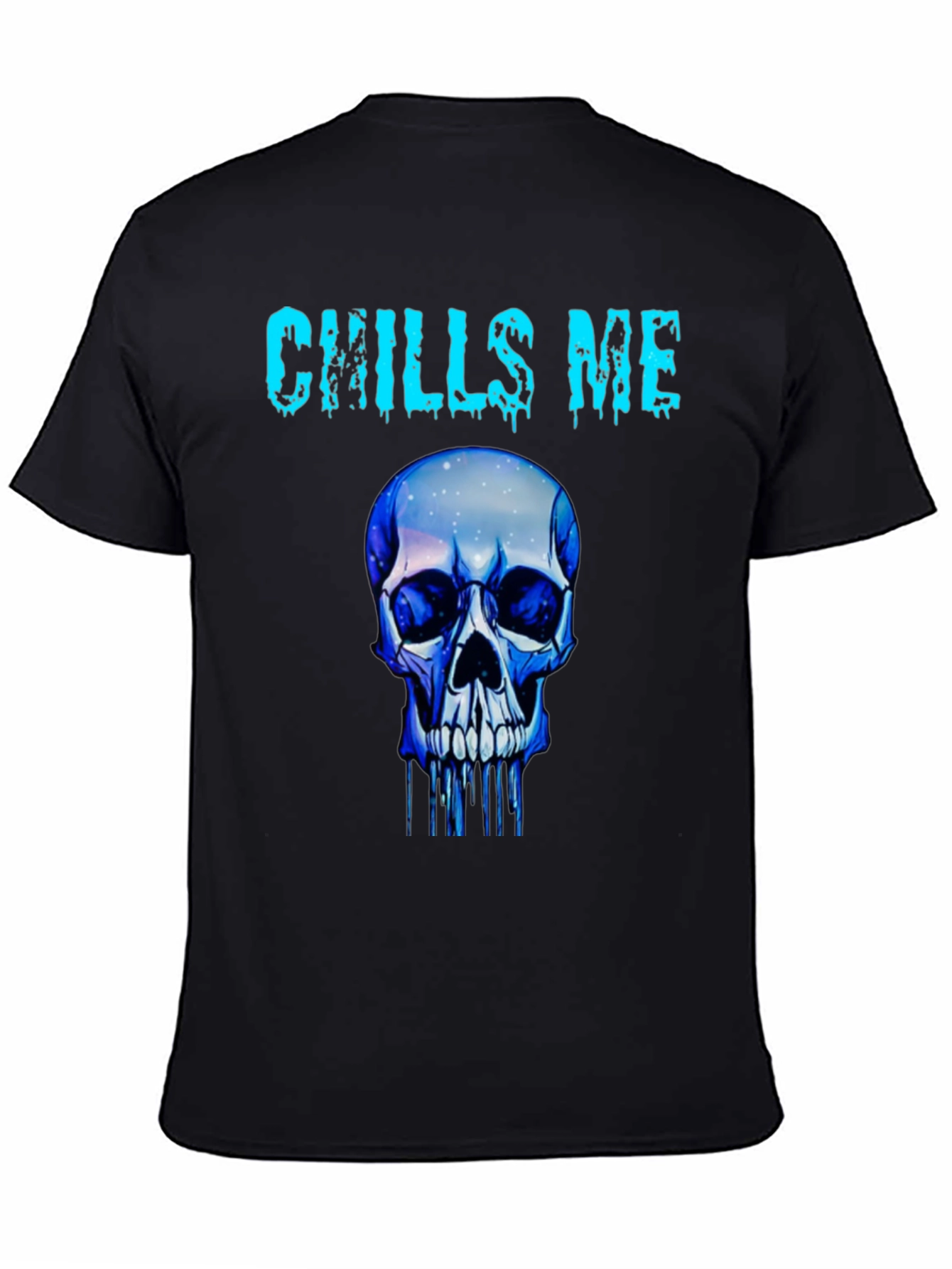 Chills Me Skull Graphic T-Shirt
