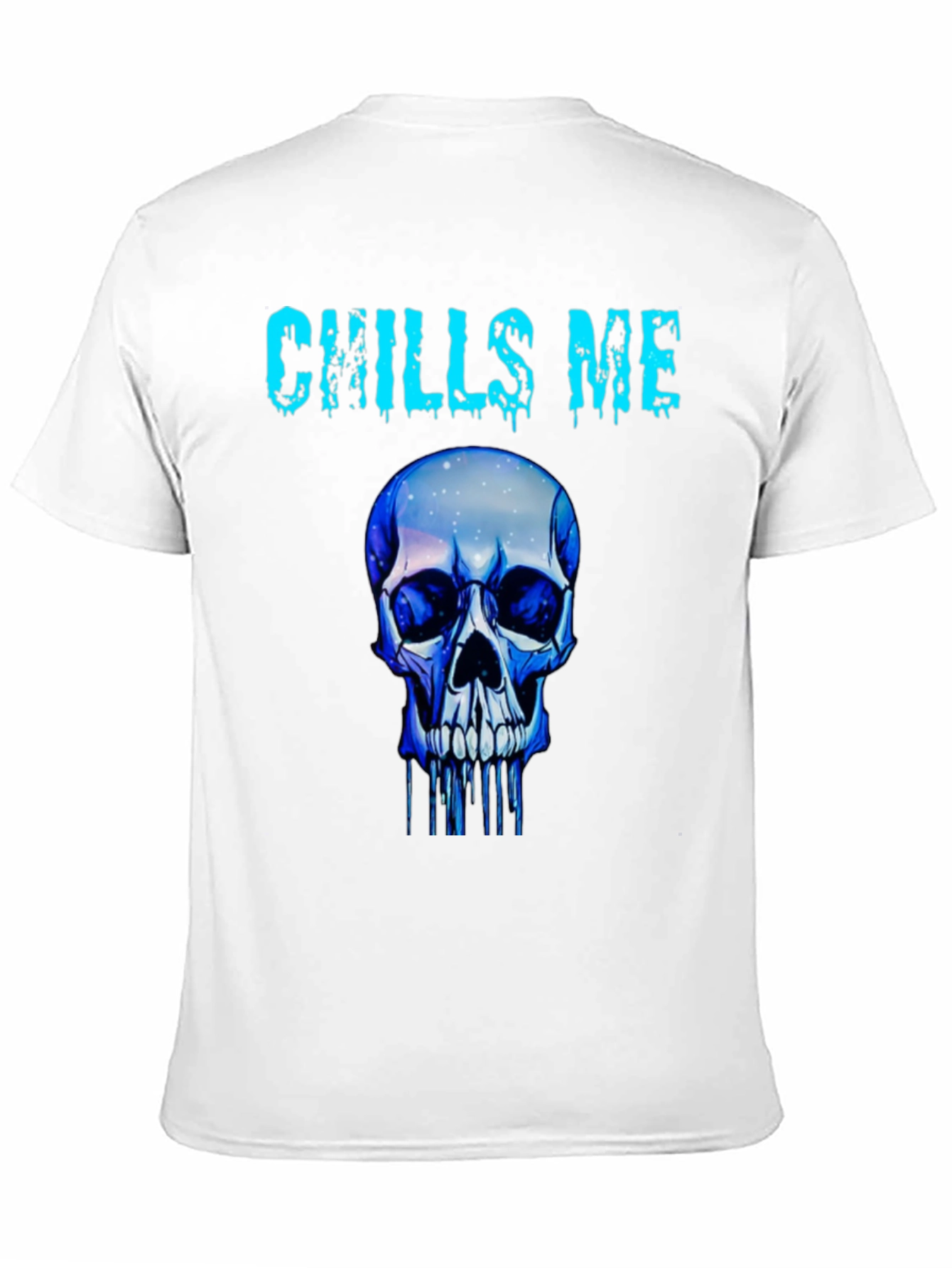 Chills Me Skull Graphic T-Shirt