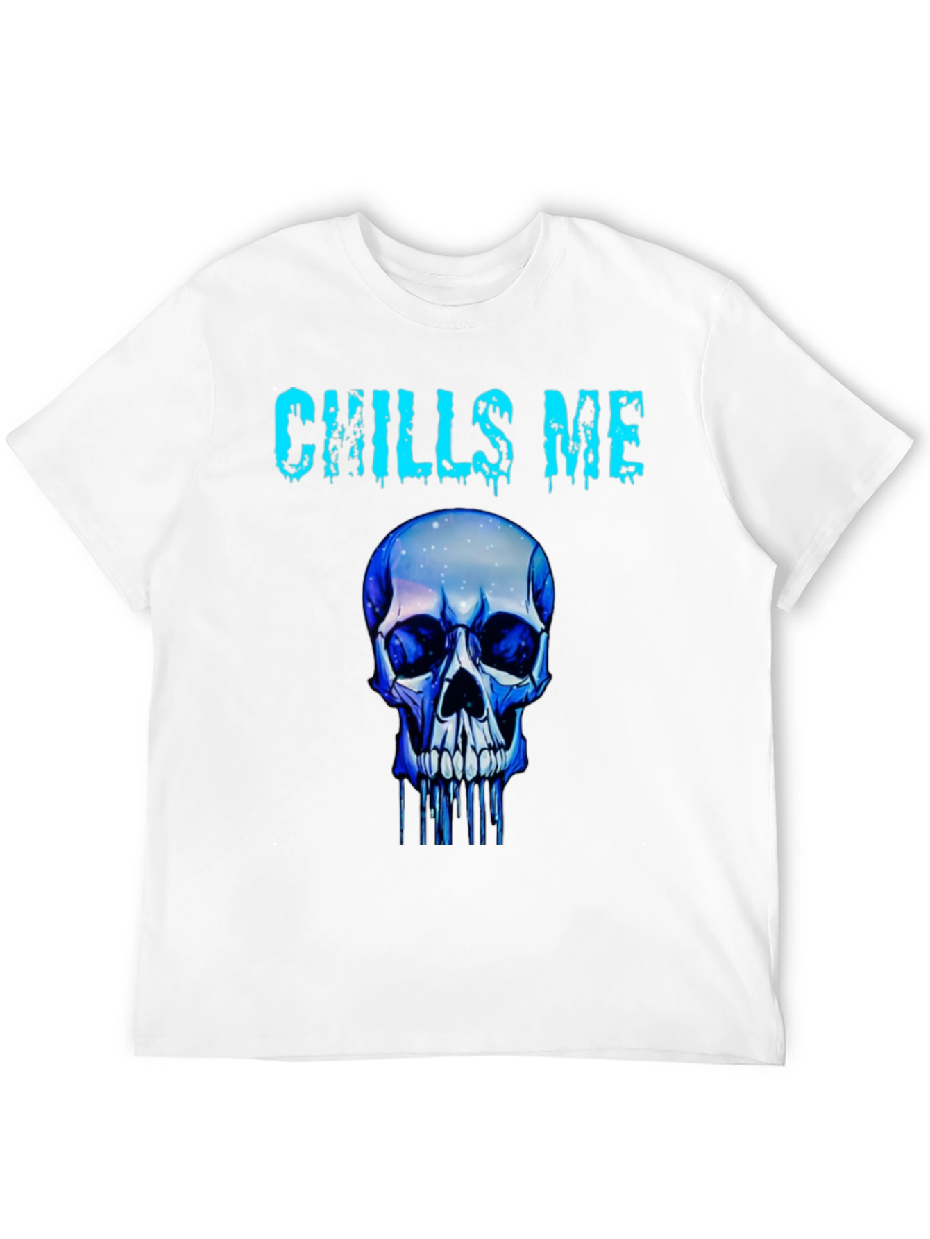 Chills Me Skull Graphic T-Shirt